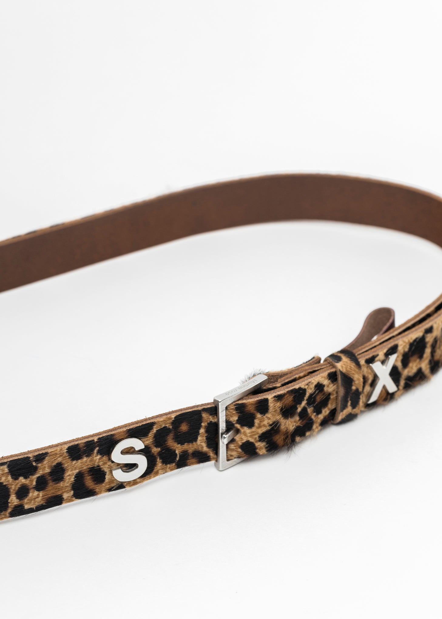 CHEETAH SEX LETTER BELT