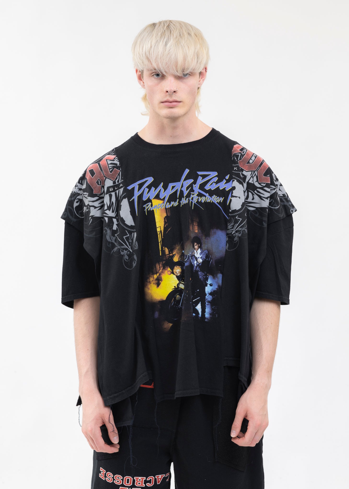 Black Wide Band Tee Style 2 017 Shop