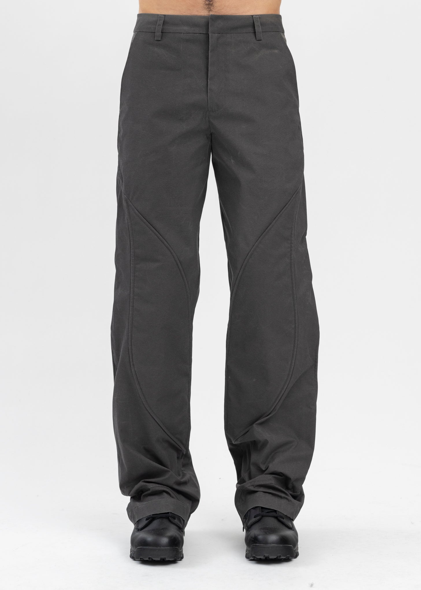 DARK GREY CONCORDANCE PUFFED CARGO - HEAT REACTIVE – 017 Shop