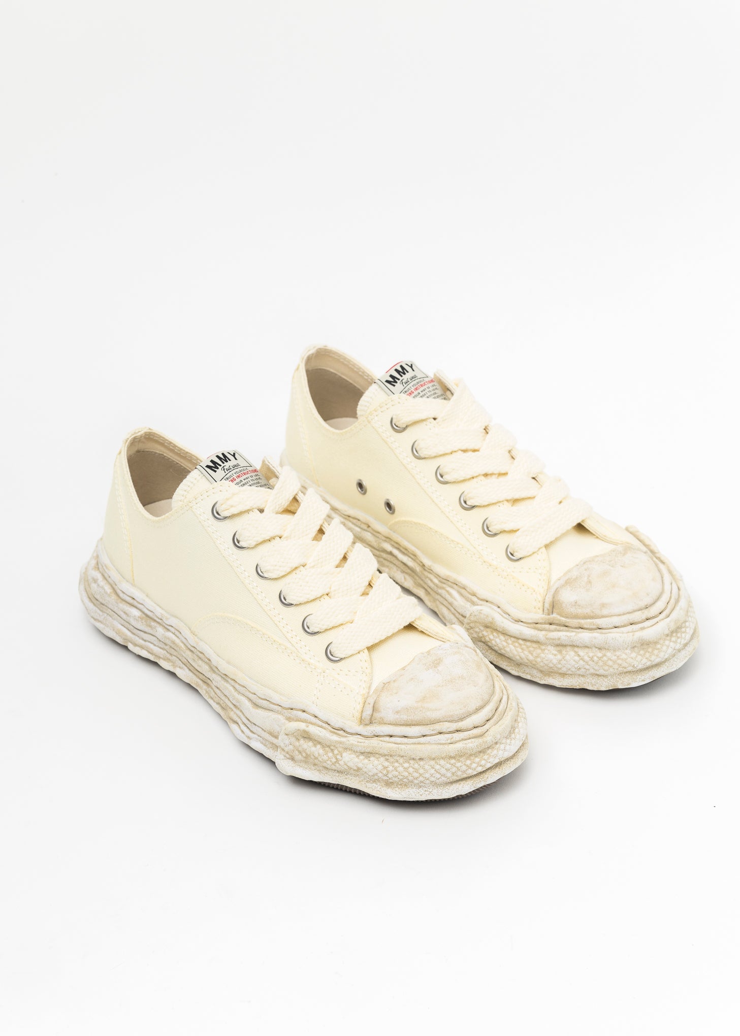 White Original Sole Canvas Garment Dye Lowcut Sneaker – 017 Shop