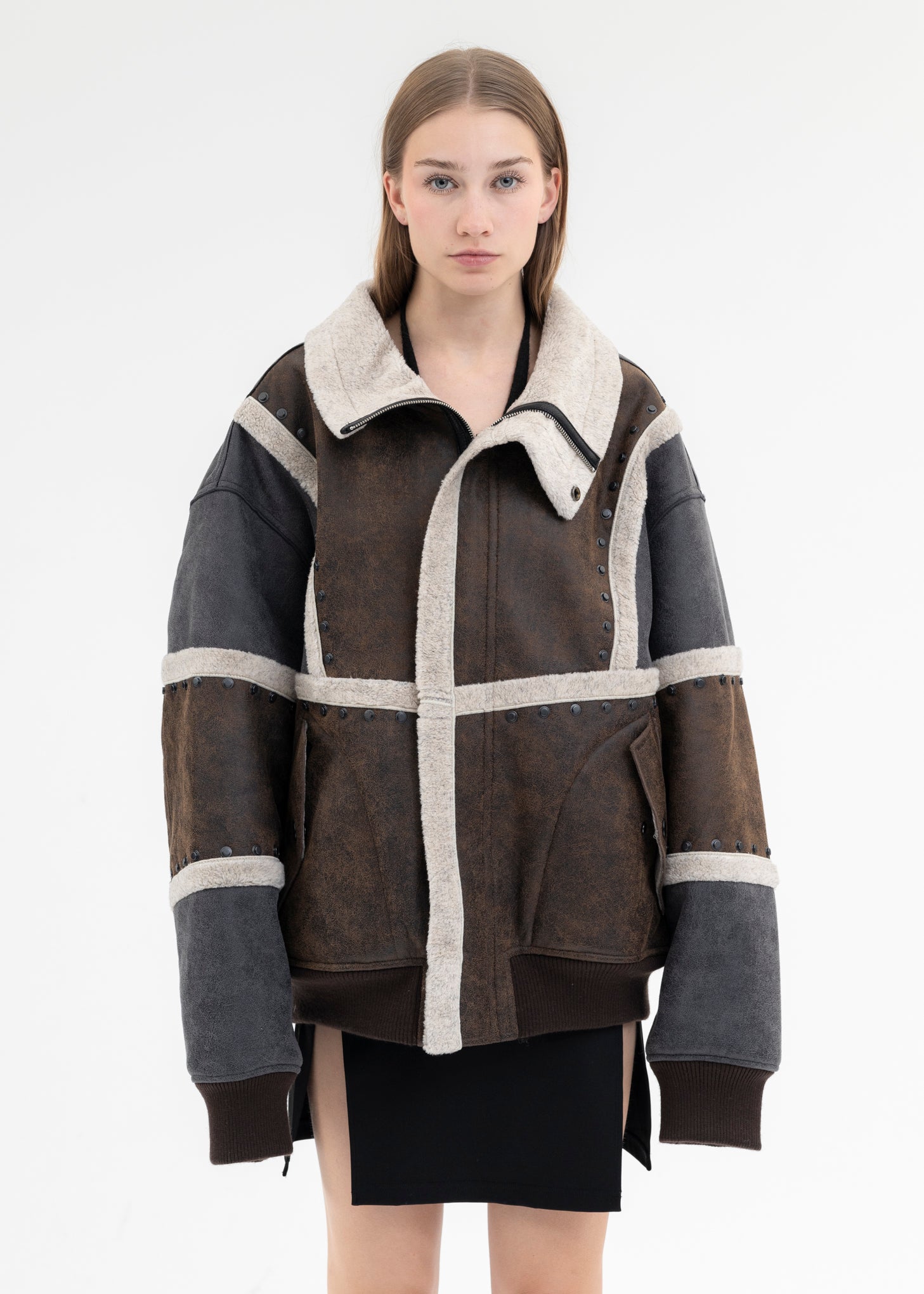 Parka Veste DoublÃ©e Sherpa Femme Parka Sherpa Femme Parka à