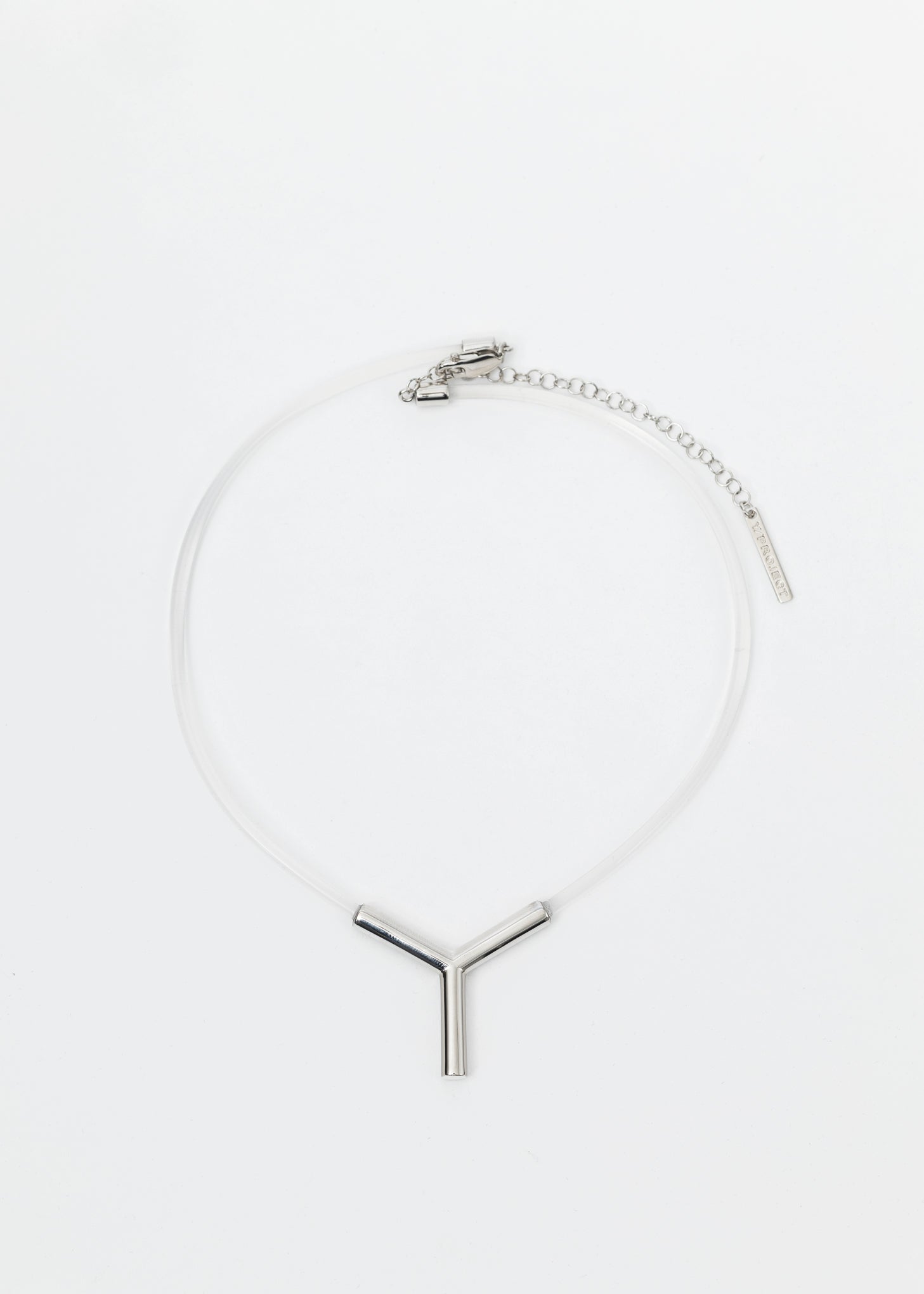 YG - CLEAR MIDSIZE CRYSTAL - NECKLACE