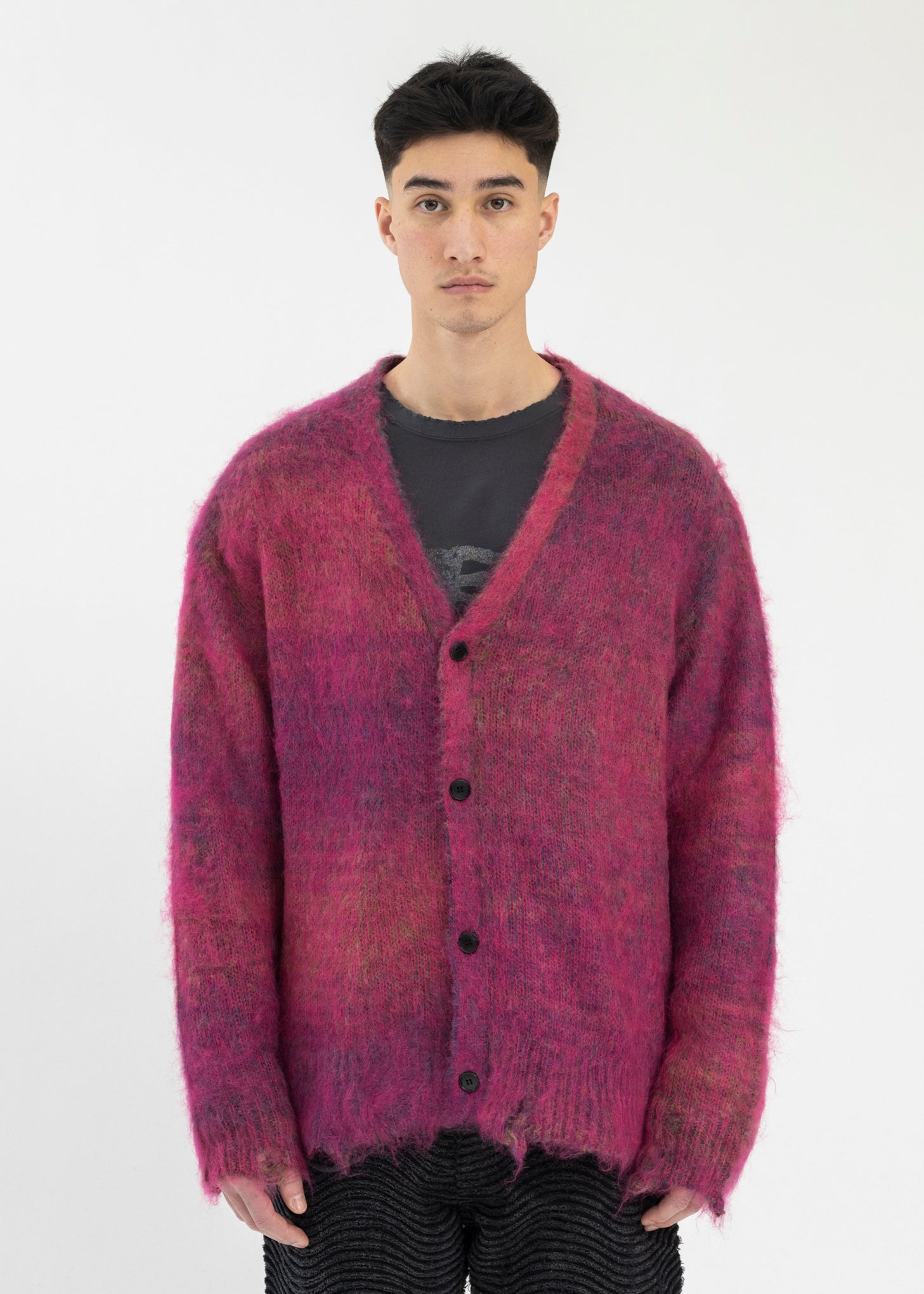 017womenKAMIYAPinkKasuriMohair