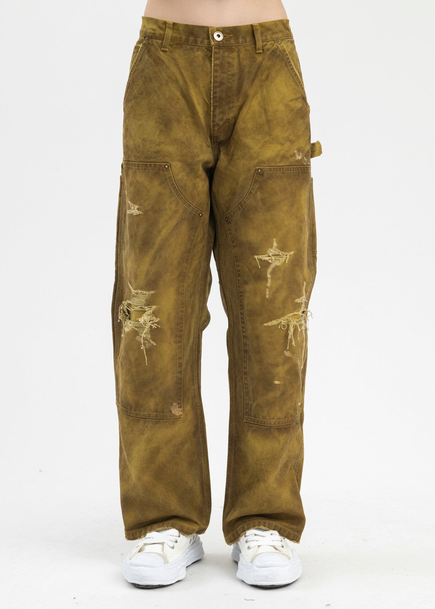 Yellow Boro Duck Painter Pants  017 Shop