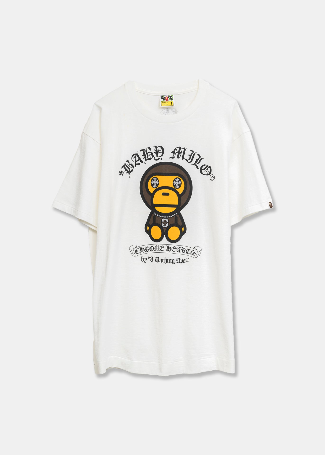 White Chrome Hearts x A Bathing Ape T-Shirt – 017 Shop