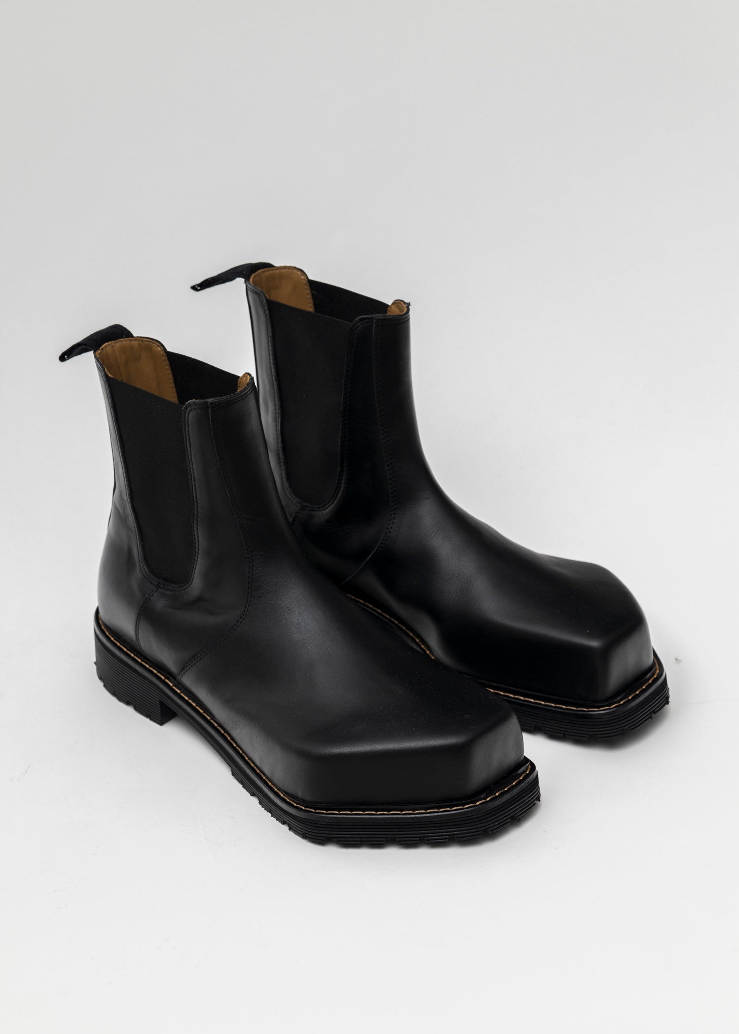Monster Print Pattern Men Women Leather Boots