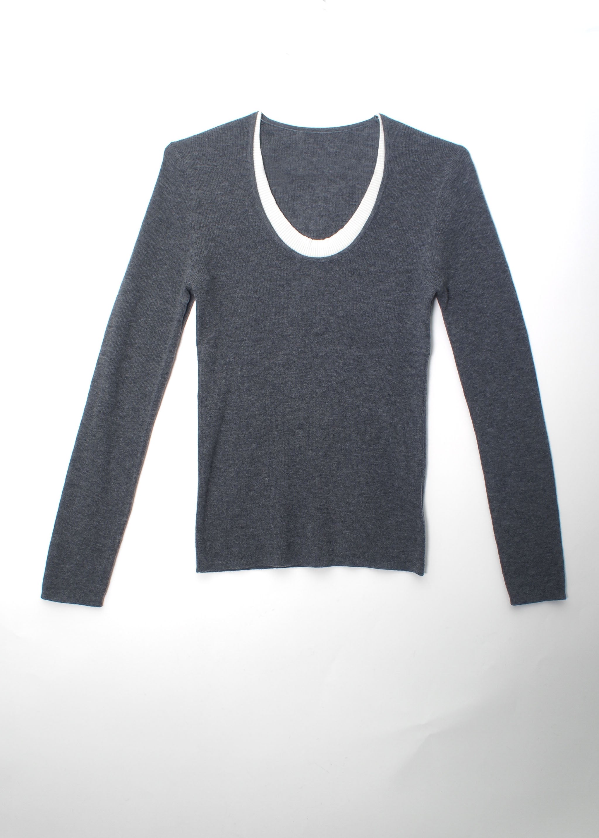 Grey Wool Sweater – 017 Shop