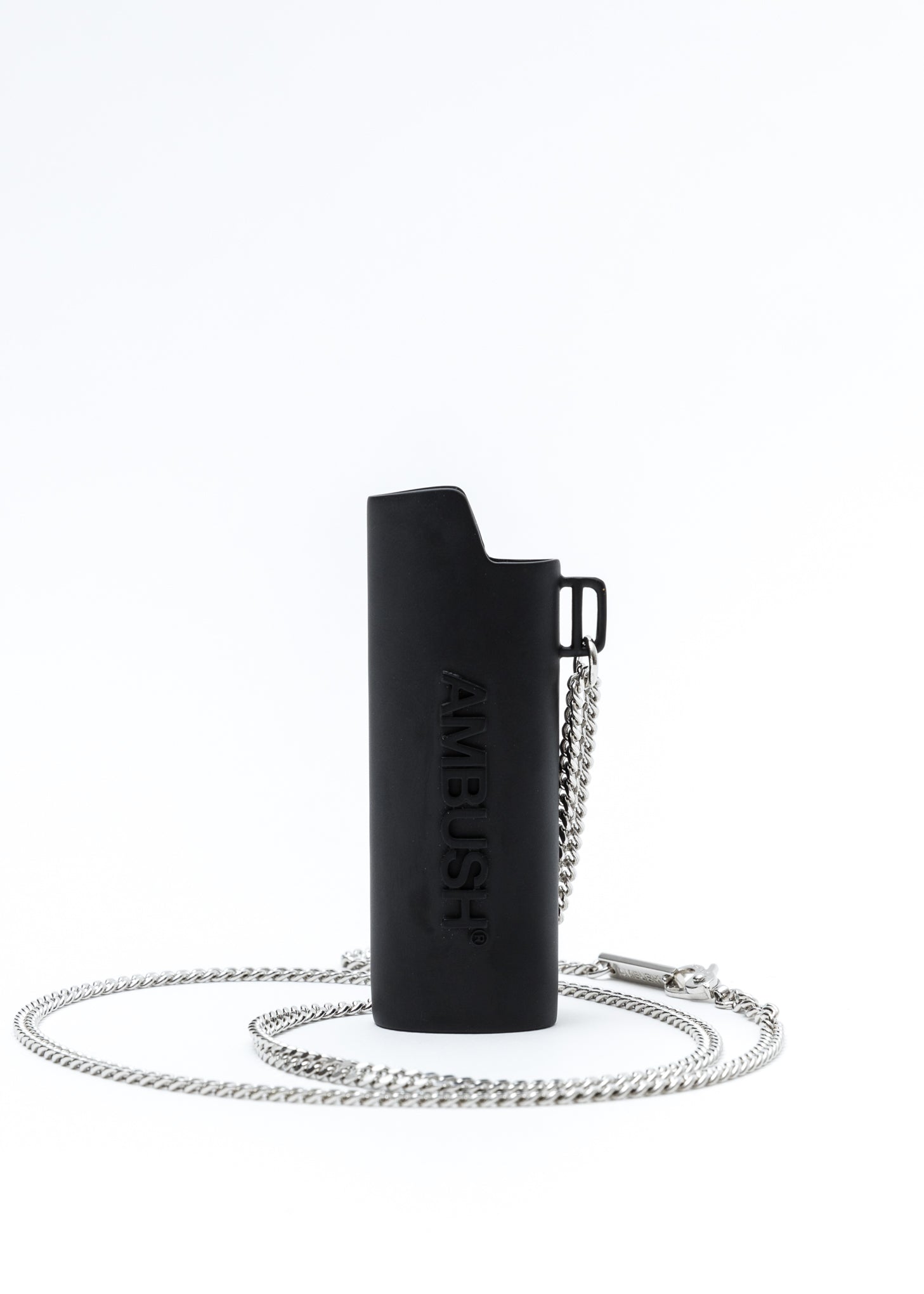 Black Large Lighter Case Necklace 017 Shop