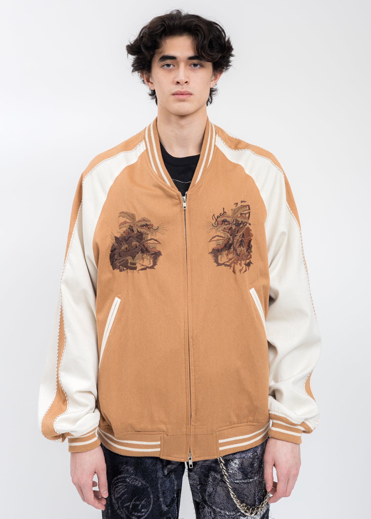 Brown ORGANIC CHAOS SOUVENIR Jacket