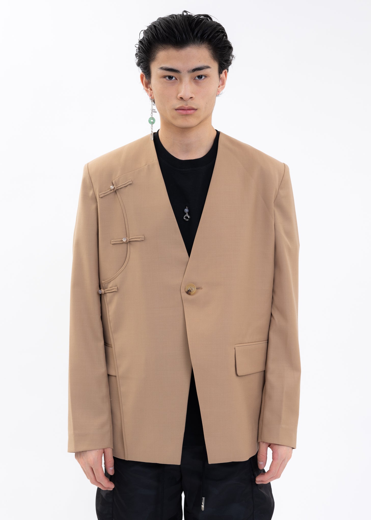 KHAKI JACKET – 017 Shop