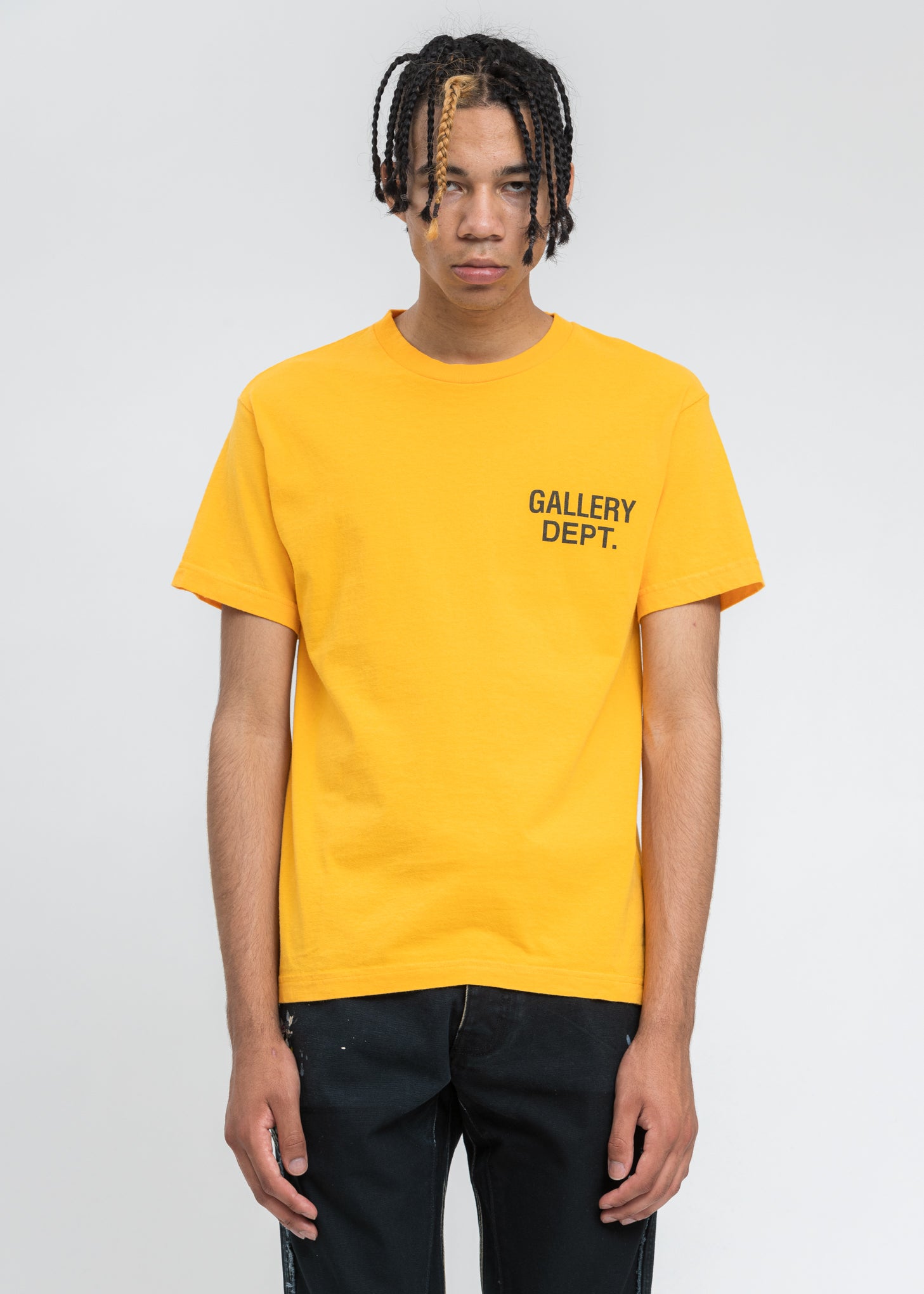 Yellow Vintage Souvenir Tee – 017 Shop
