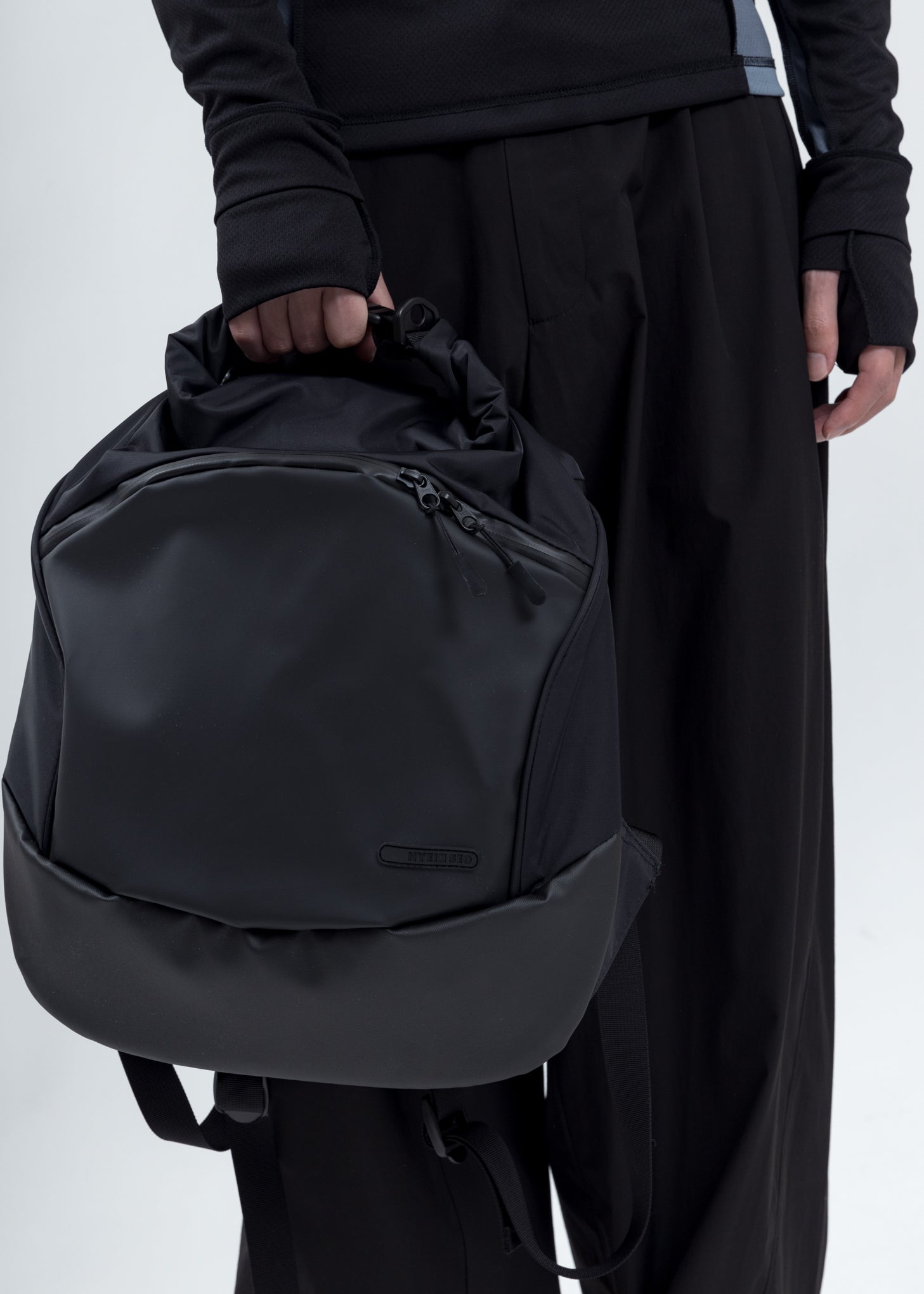 Black Nylon Backsack