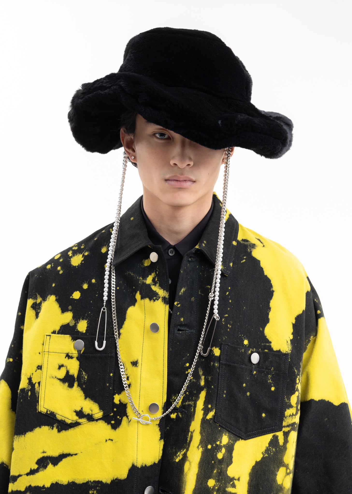 KIDILL✕CA4LA Big Fur Hat ファーハット Black Big Fur Hat KIDILL × CA4LA Collaboration – 017 Shop