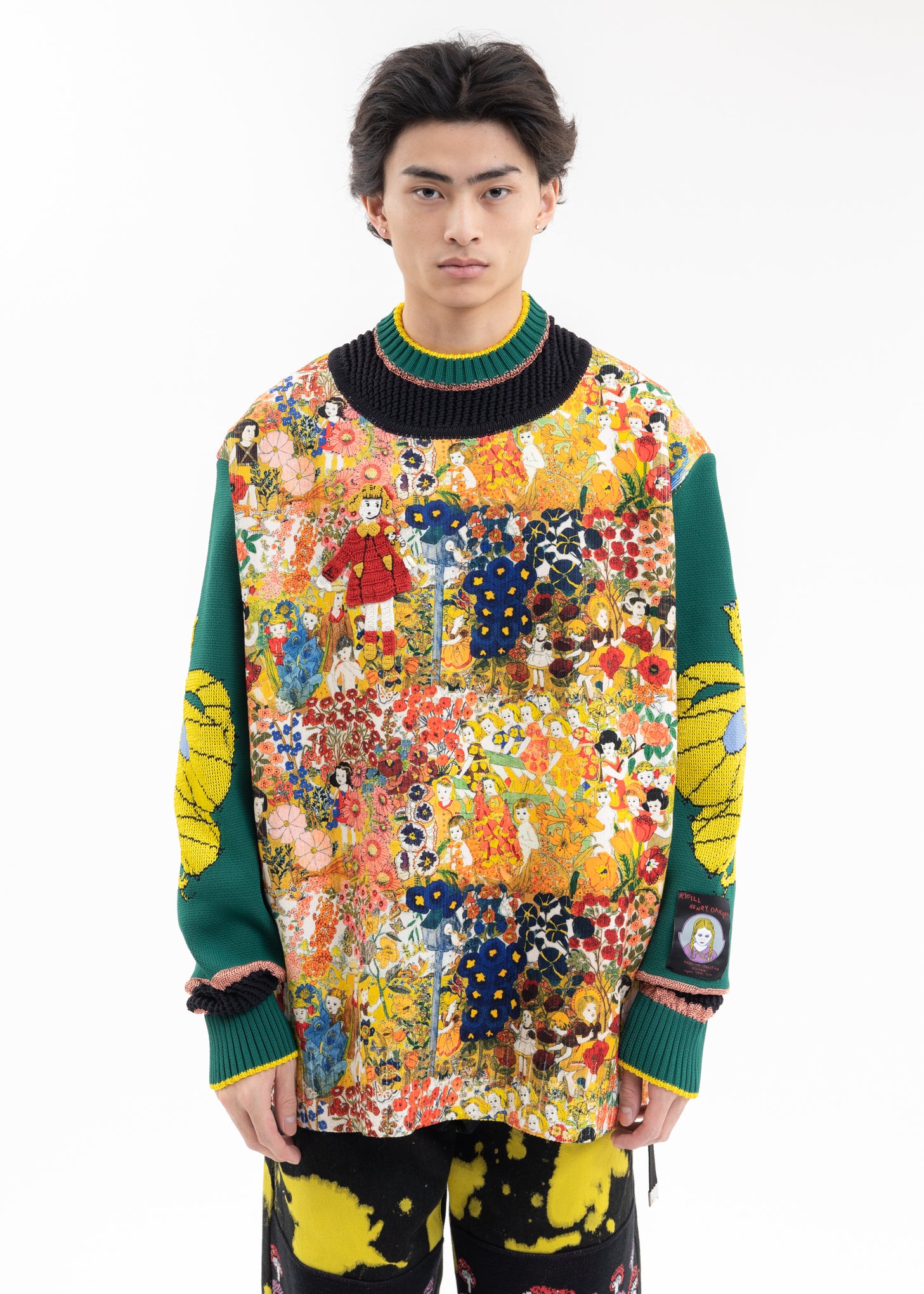 KIDILL ヘンリーダガーコラボニット KIDILL 22AW Henry Dargerニット 美品】 KIDILL / キディル | 2022AW