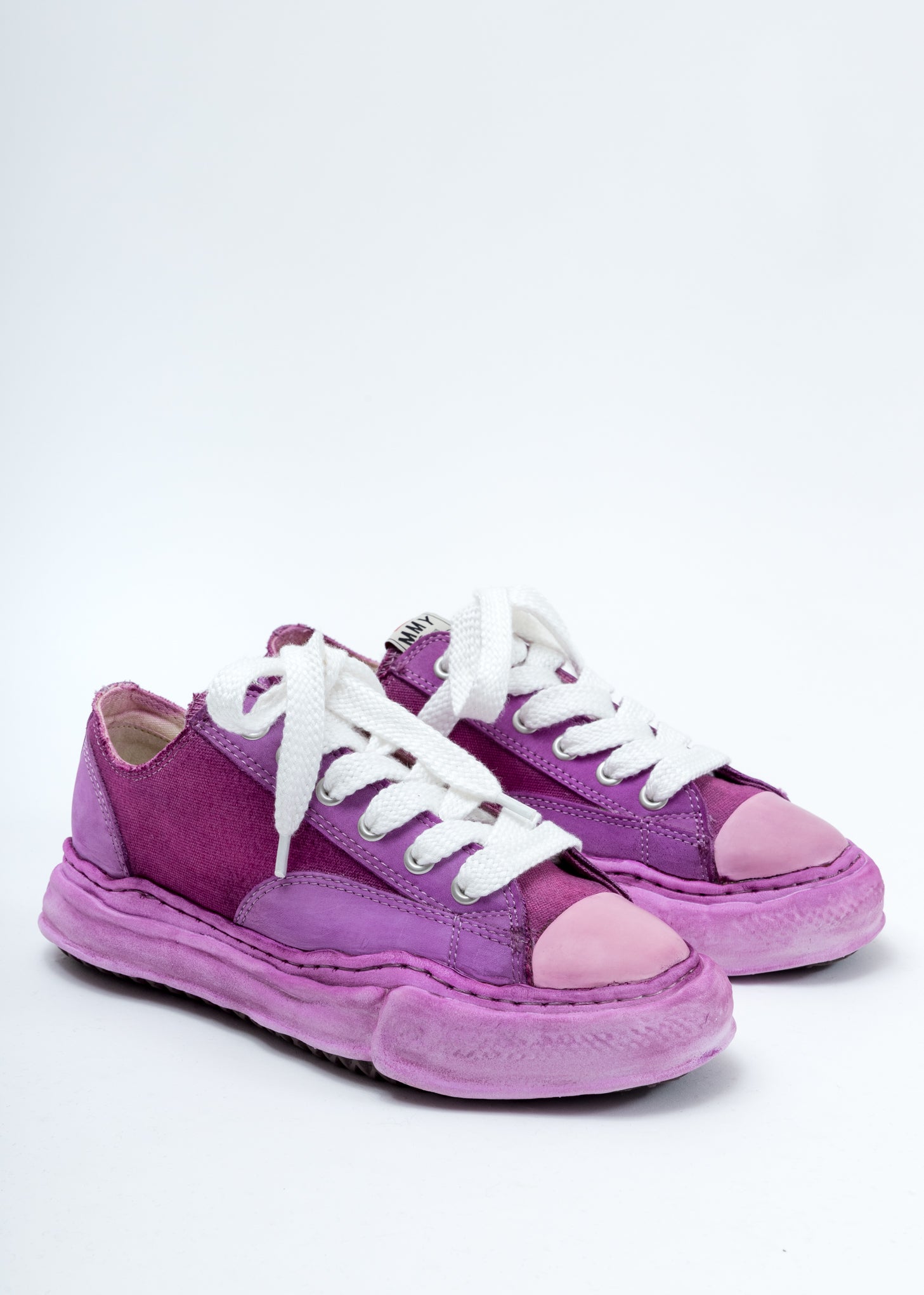 Purple Overdyed Original Sole Low Cut Sneaker