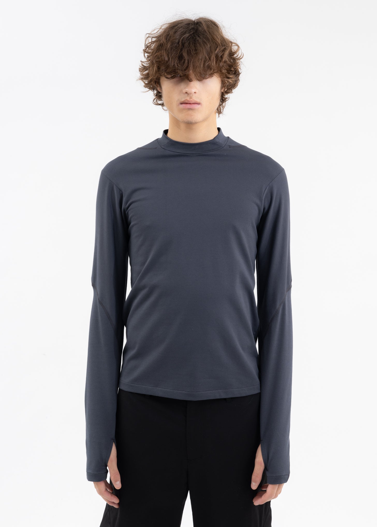 Series 5 Long Sleeve Tee - Charcoal