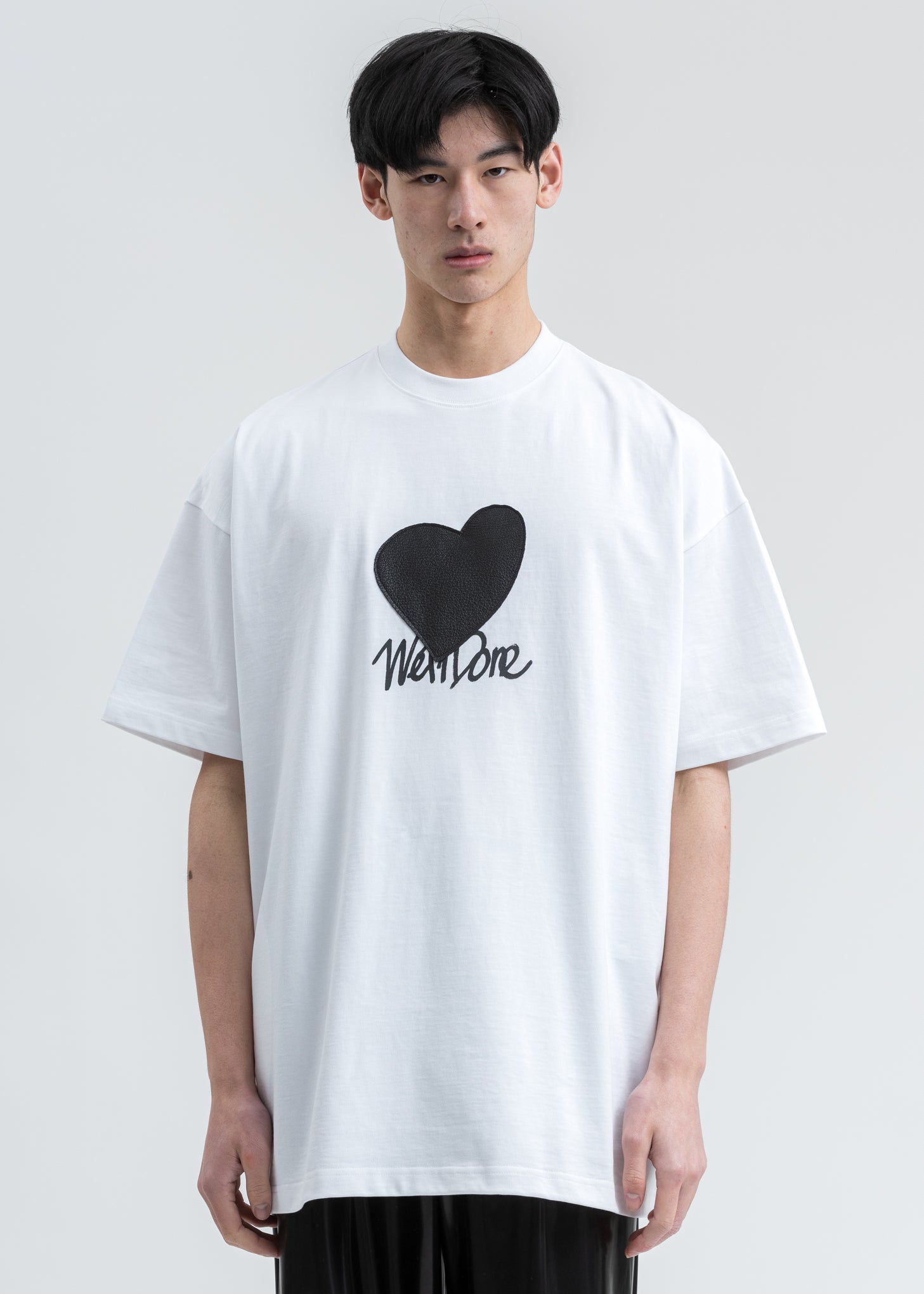 White Heart Patch We11done T-Shirt – 017 Shop