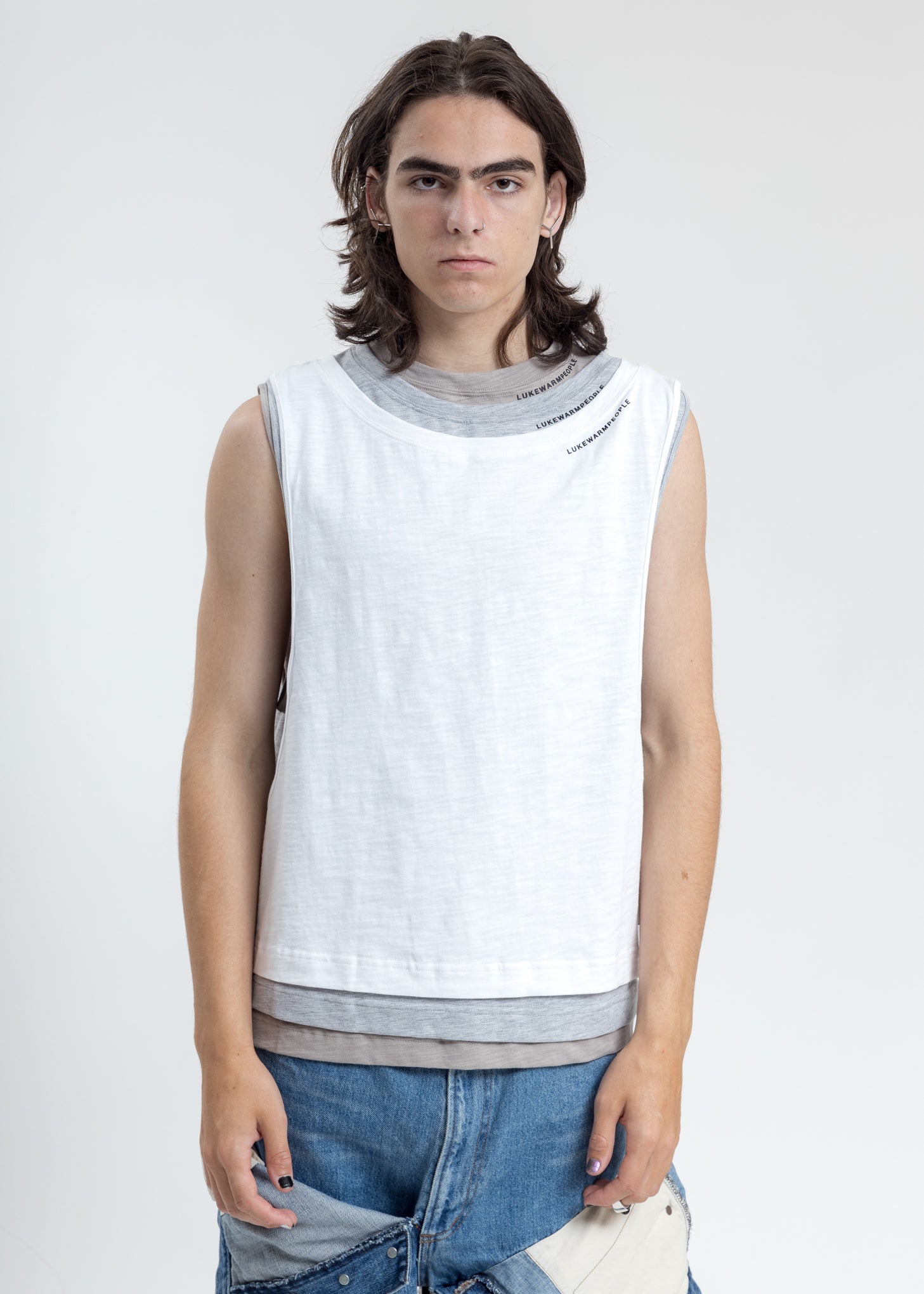 Muscle Tee White