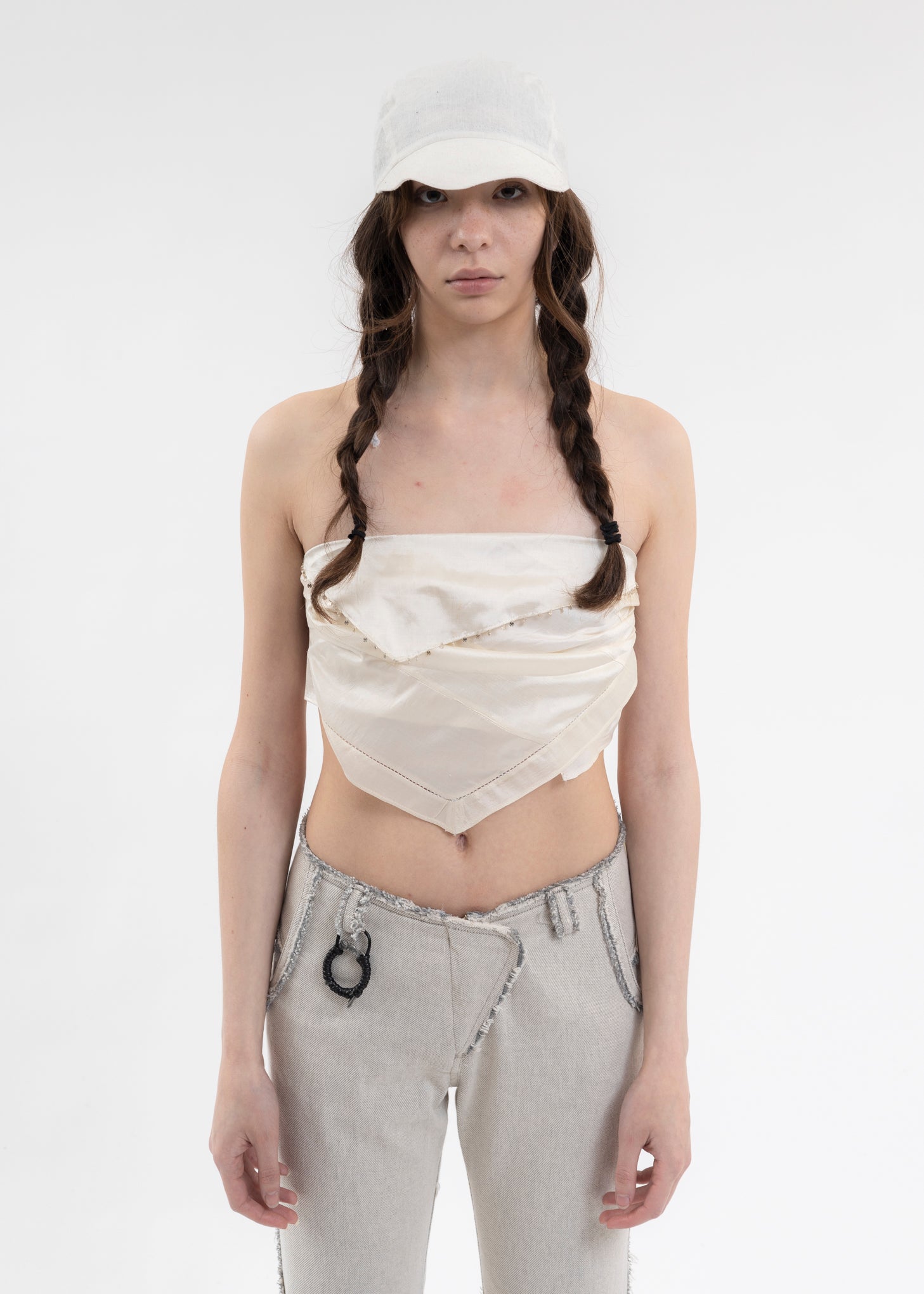 Women Silk Twill Bandeau