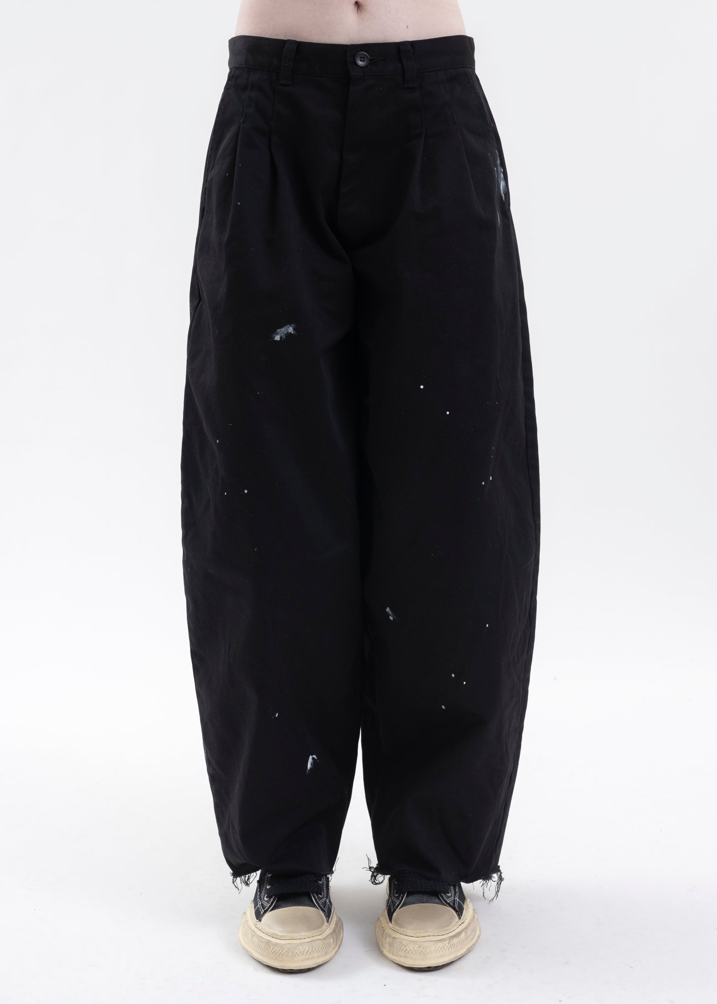 Double Take Decorative Button Cropped Pants