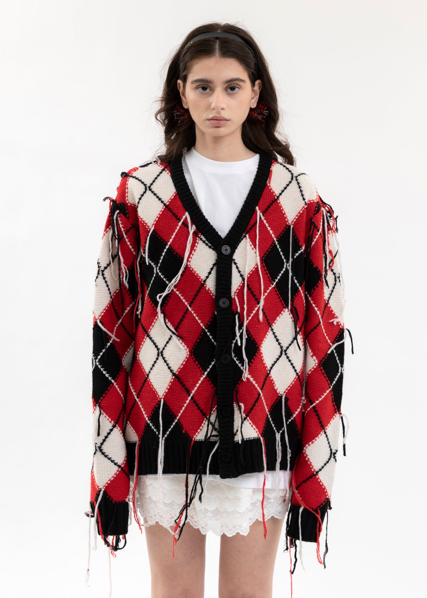 CHARLES JEFFREY LOVERBOY red cardigan