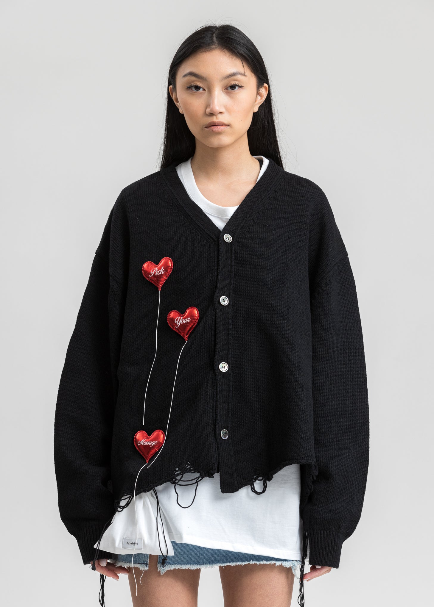 Black Happy Balloons Cardigan – 017 Shop