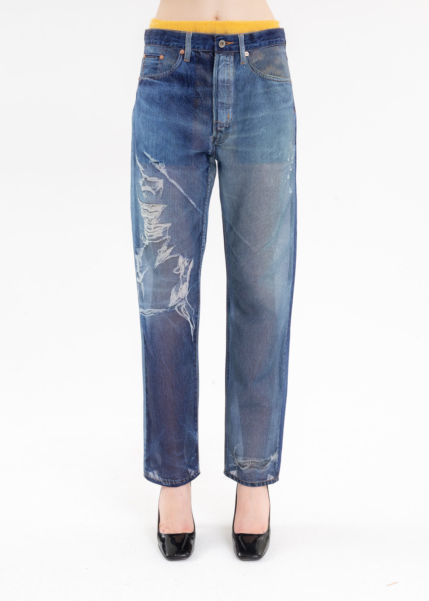 Anti UV and Anti See Through Plain Weave Pants