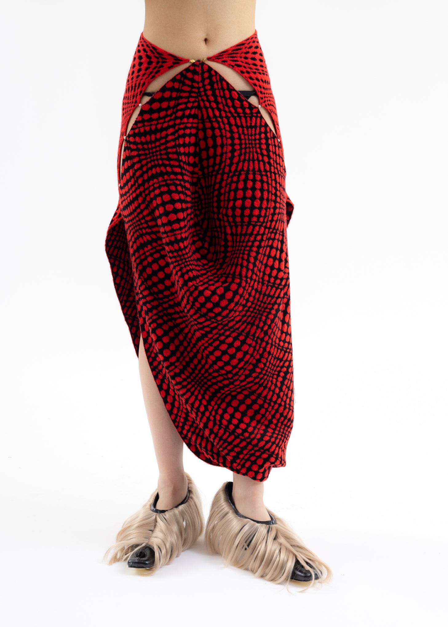 2-Tiered 'Onyx' Skirt with Smocked Waist main image 1