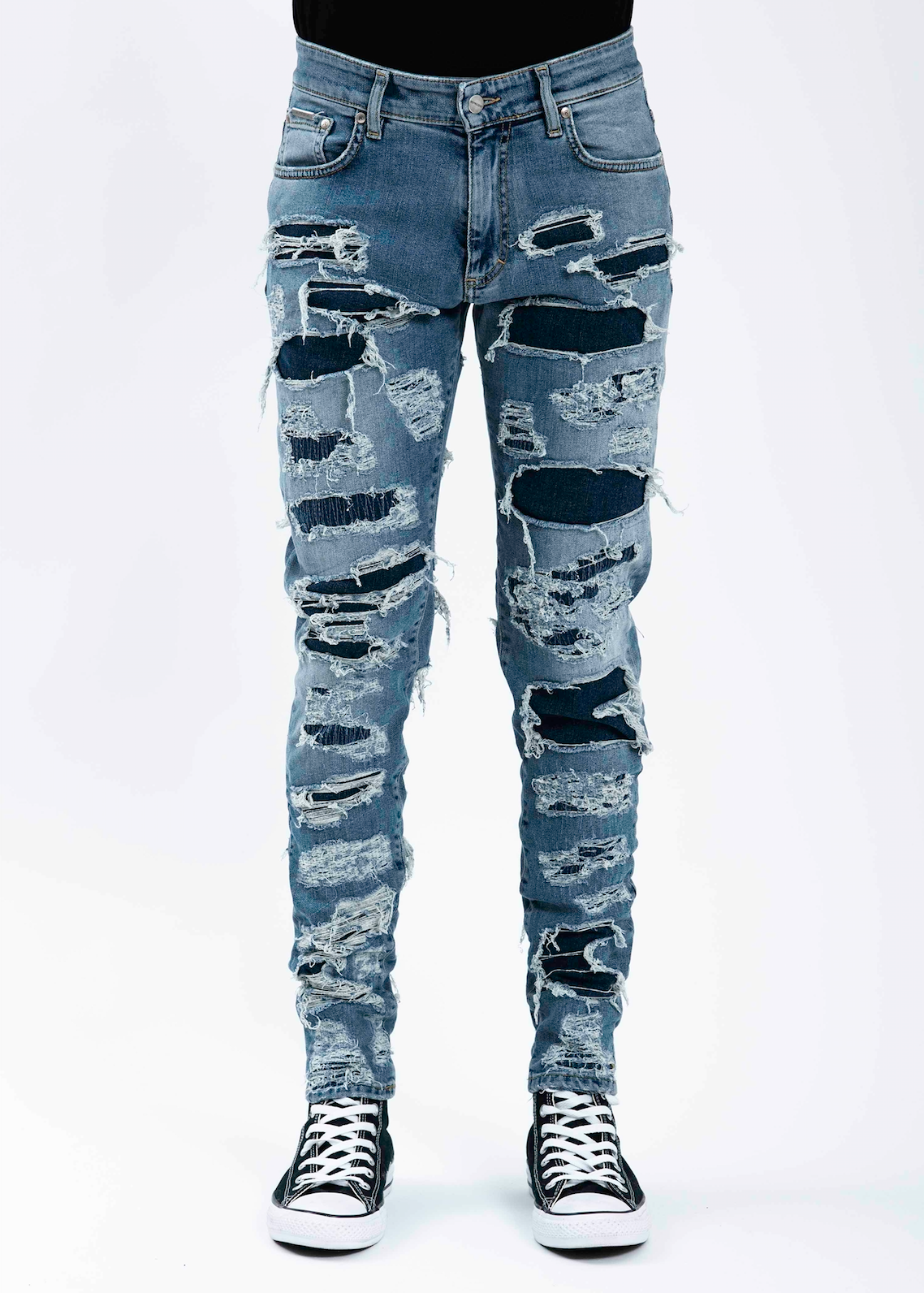 Indigo Ripped Jeans (3116693)