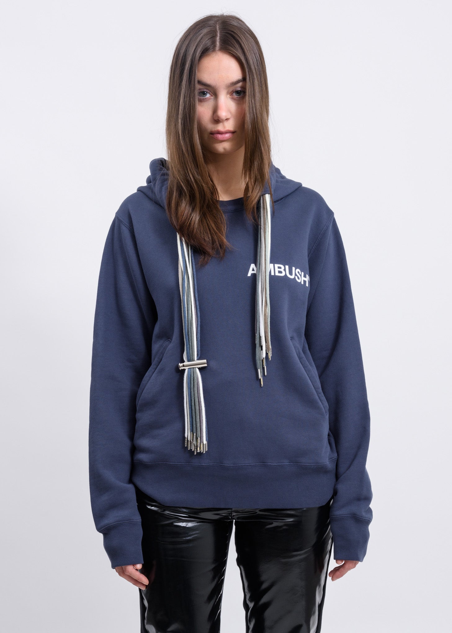 Blue Multi Cord Hoodie