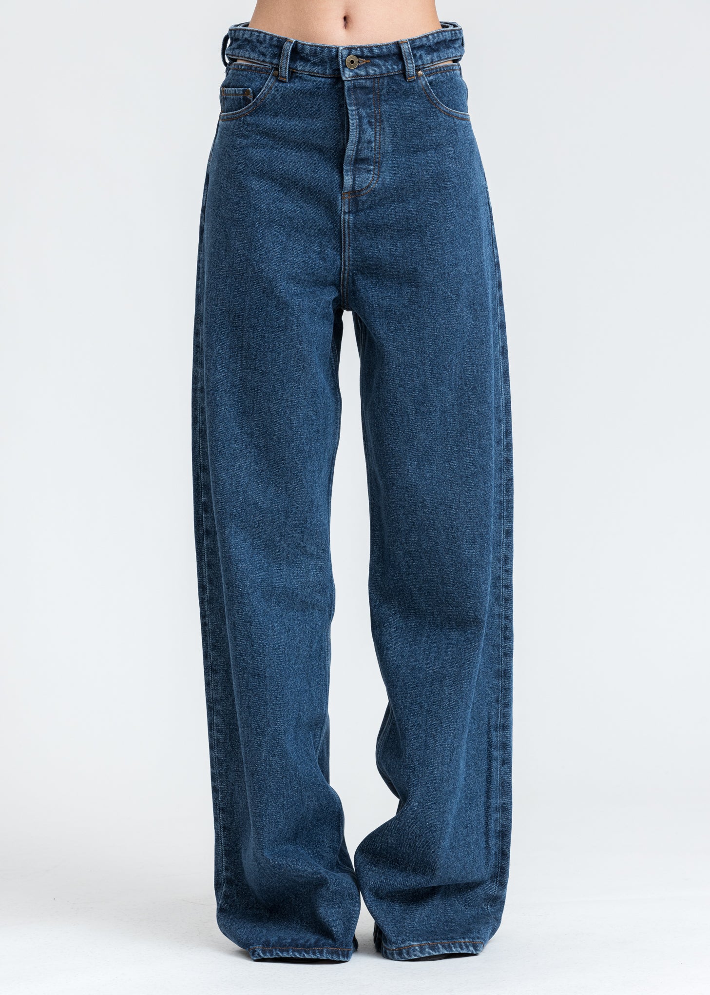 Blue Classic Peep Show Jeans