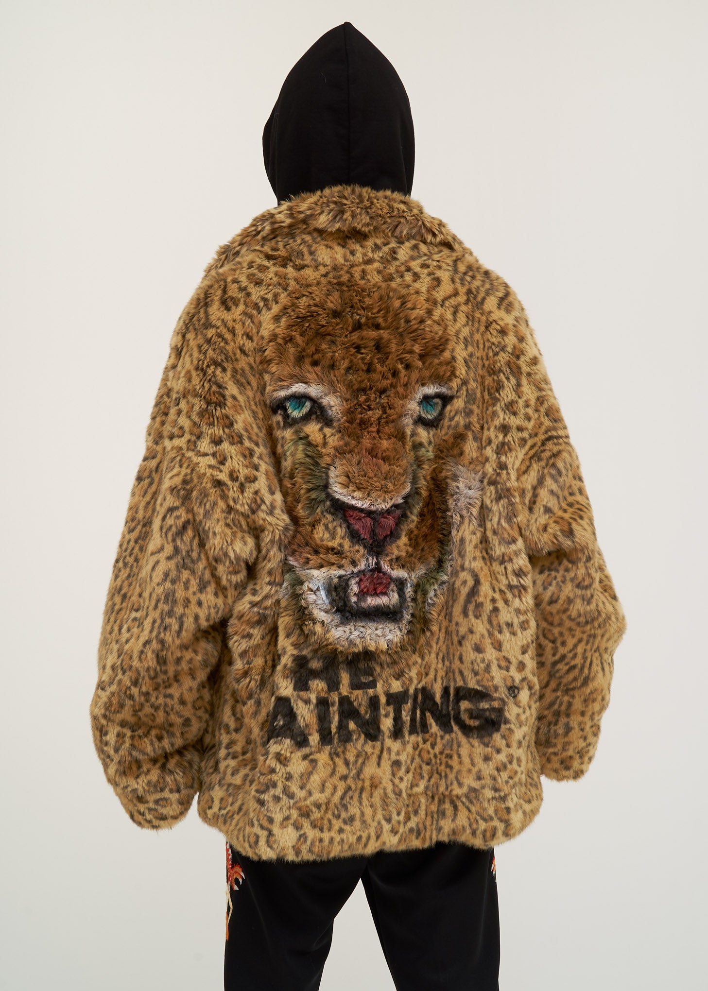 doublet ANIMAL HAND PAINTED FUR JAKET