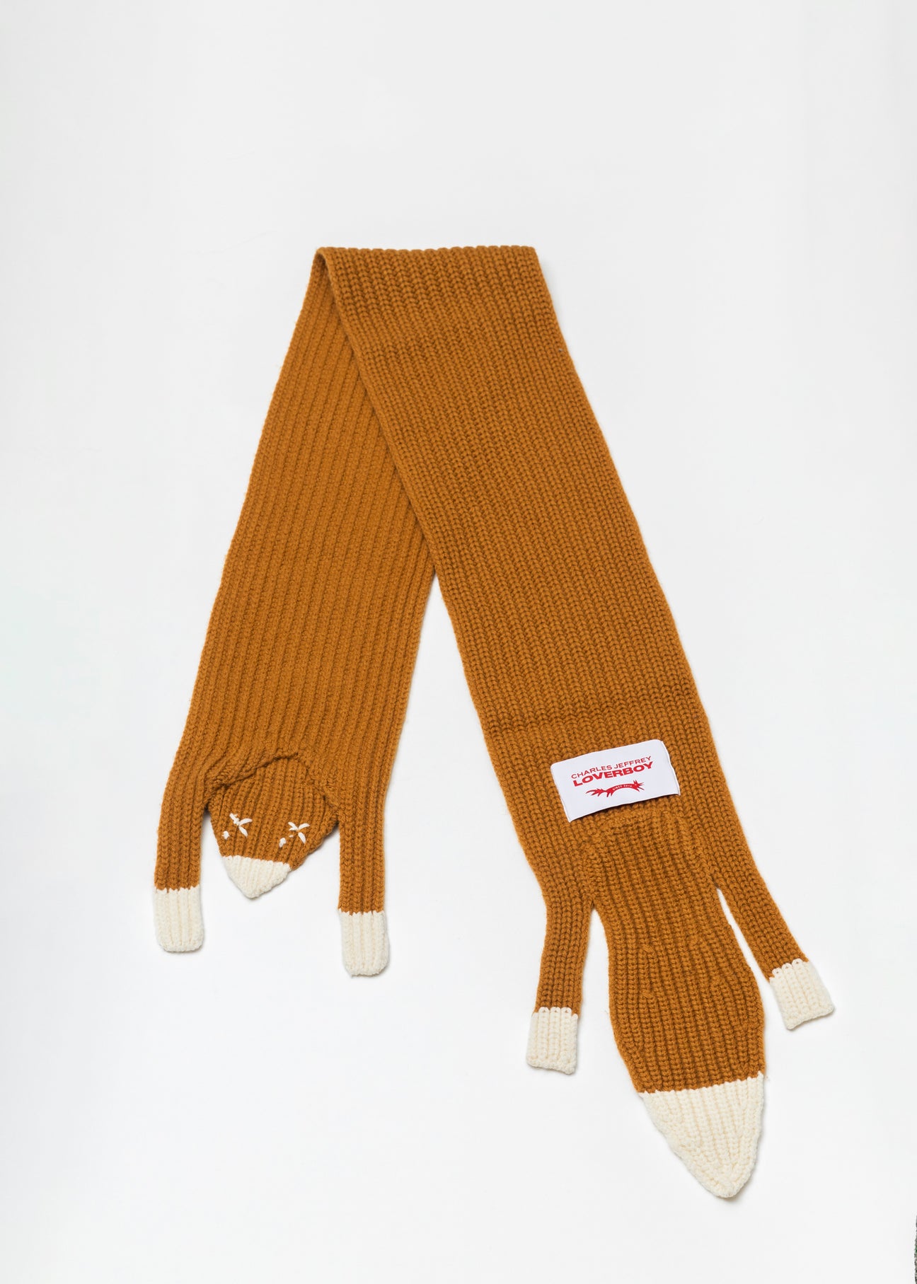 小物 Charles Jeffrey LOVERBOY MOHAIR SCARF RACCOON ANIMAL SCARF | Garmentory