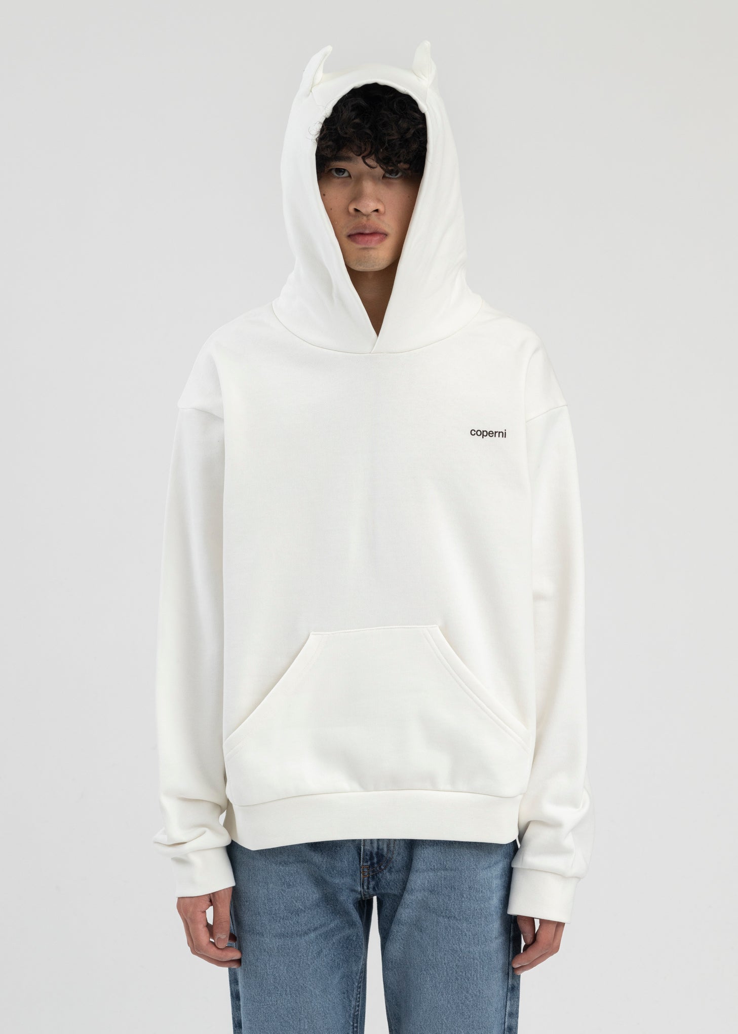 ECRU HORN HOODIE – 017 Shop