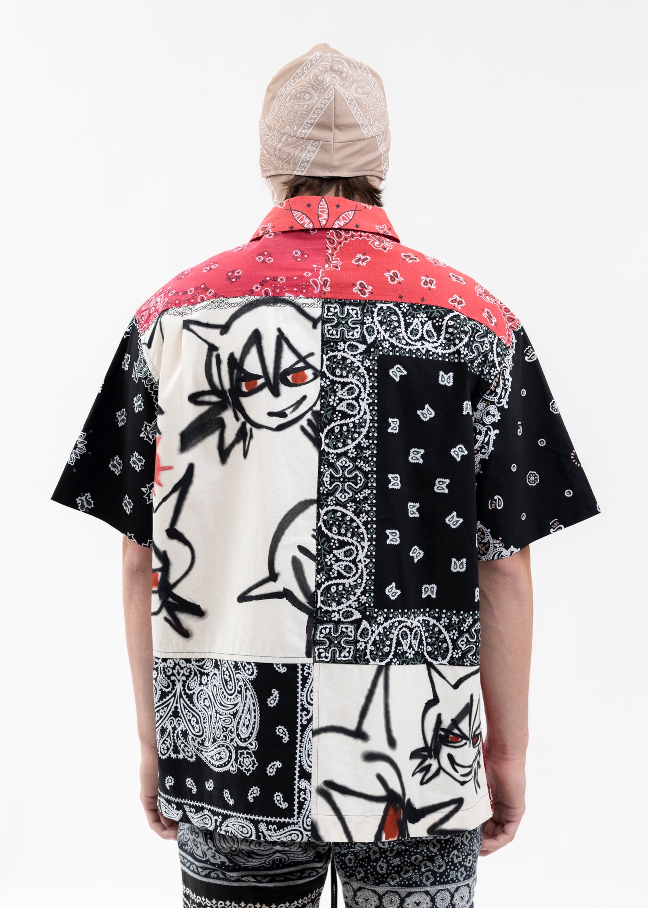 JUN×RED BANDANA PATCH SHIRTS SS X YAGI – 017 Shop