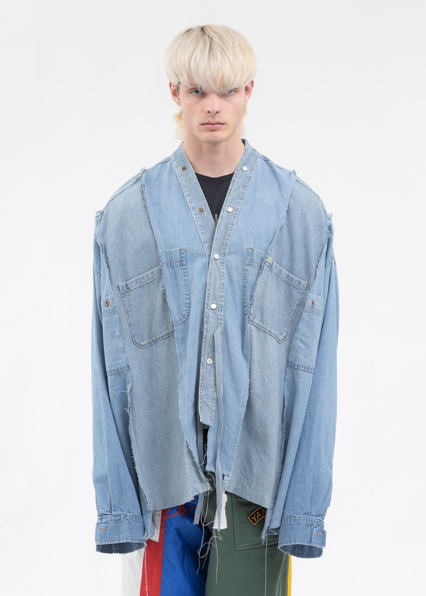 Indigo Docking Wide Denim Samue Shirts -Style 2 – 017 Shop