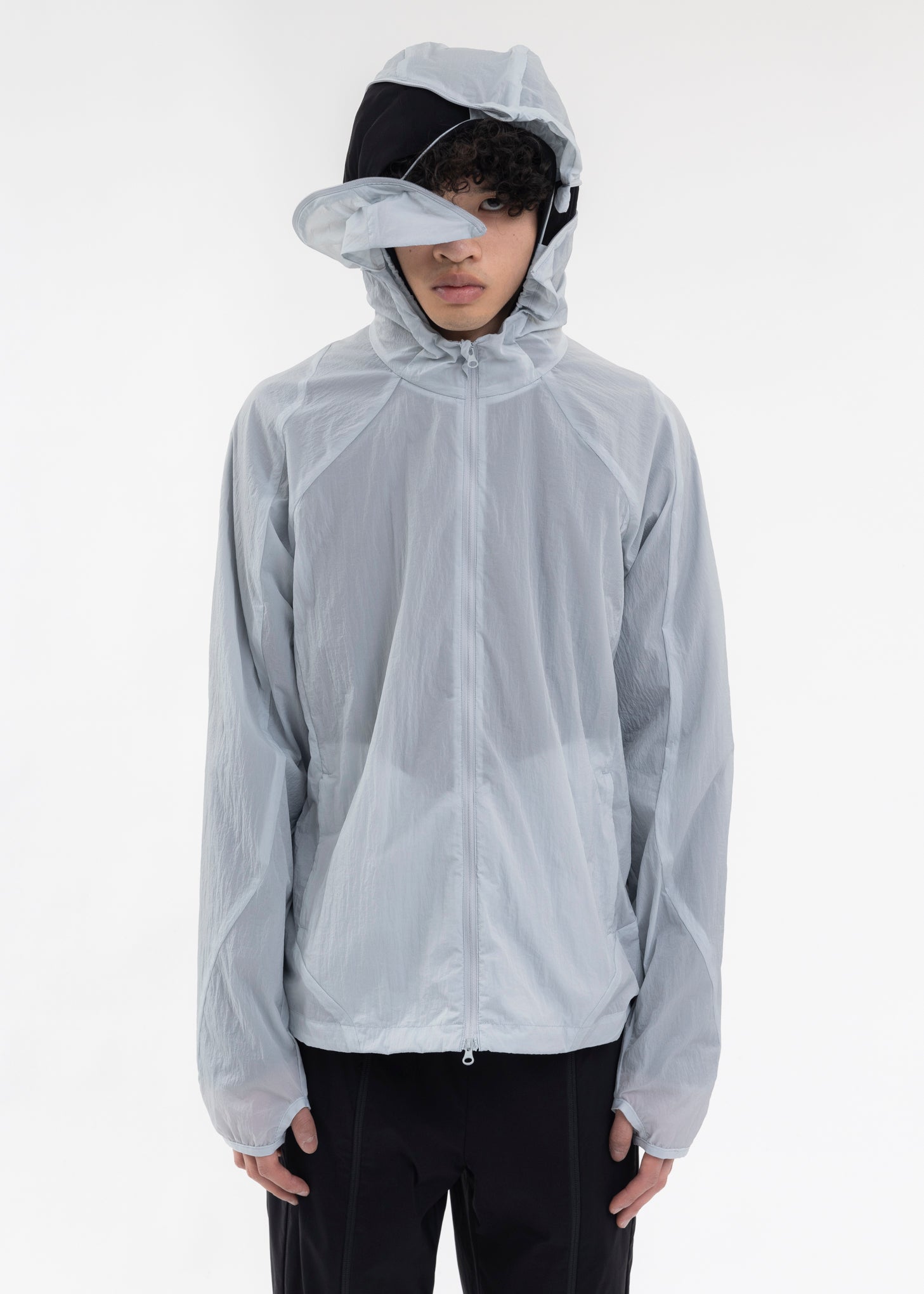 5.0+ TECHNICAL JACKET CENTER (GREY BLUE) – 017 Shop