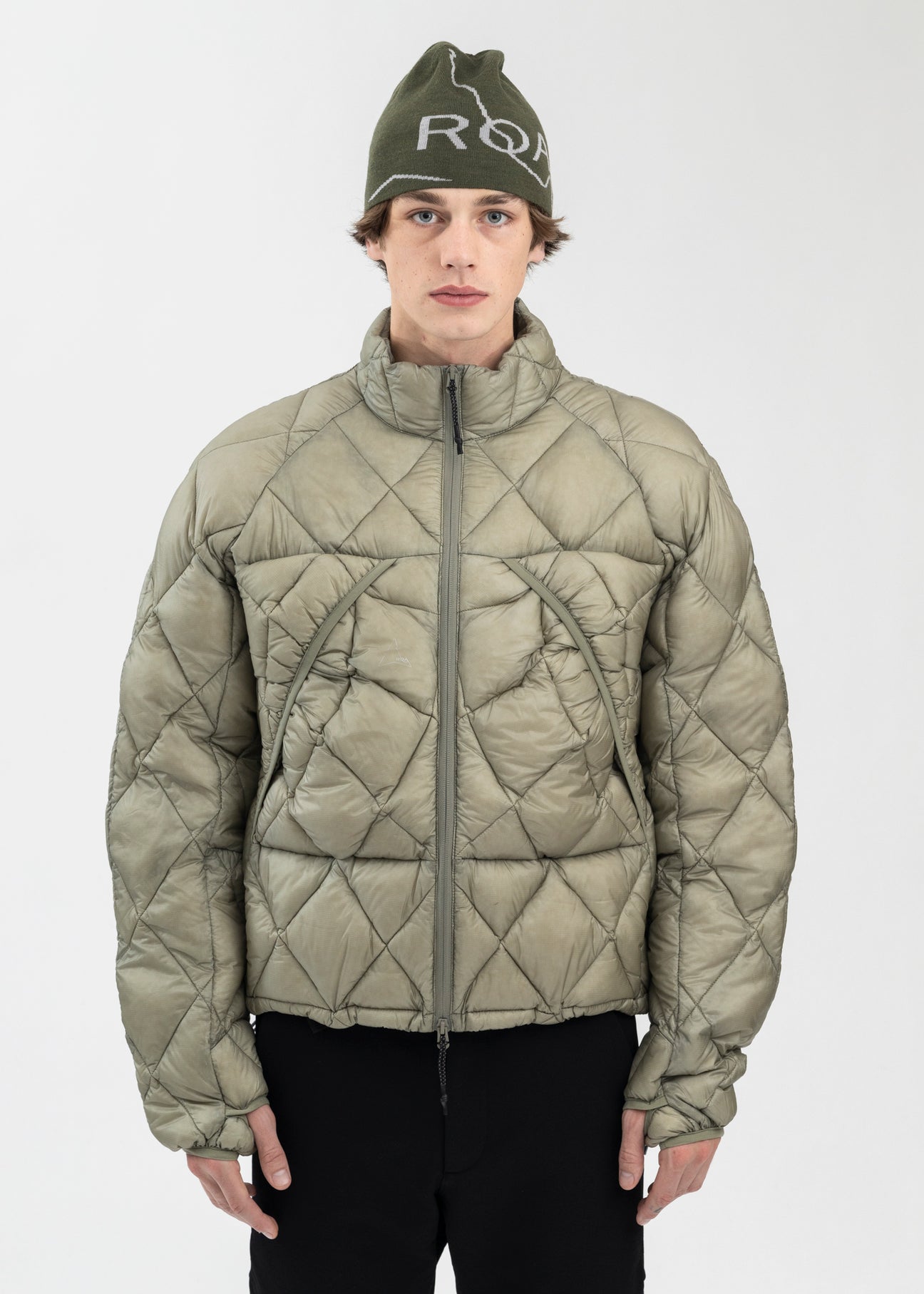 GREY GREEN LIGHT DOWN JACKET – 017 Shop