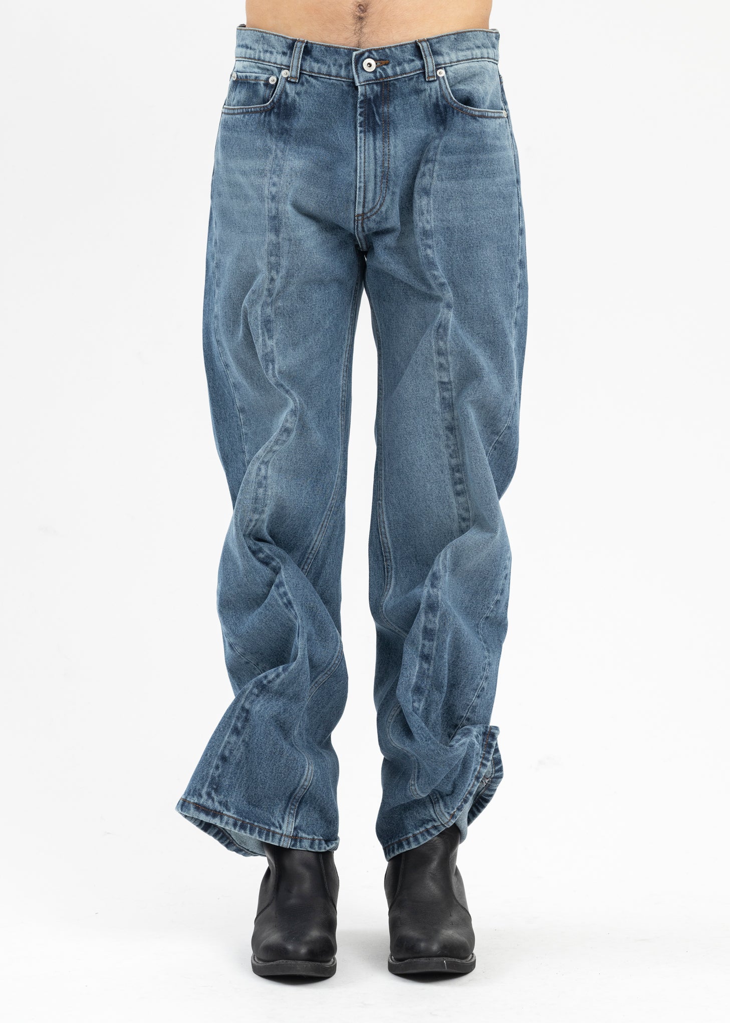 VINTAGE BLUE EVERGREEN WIRE JEANS – 017 Shop