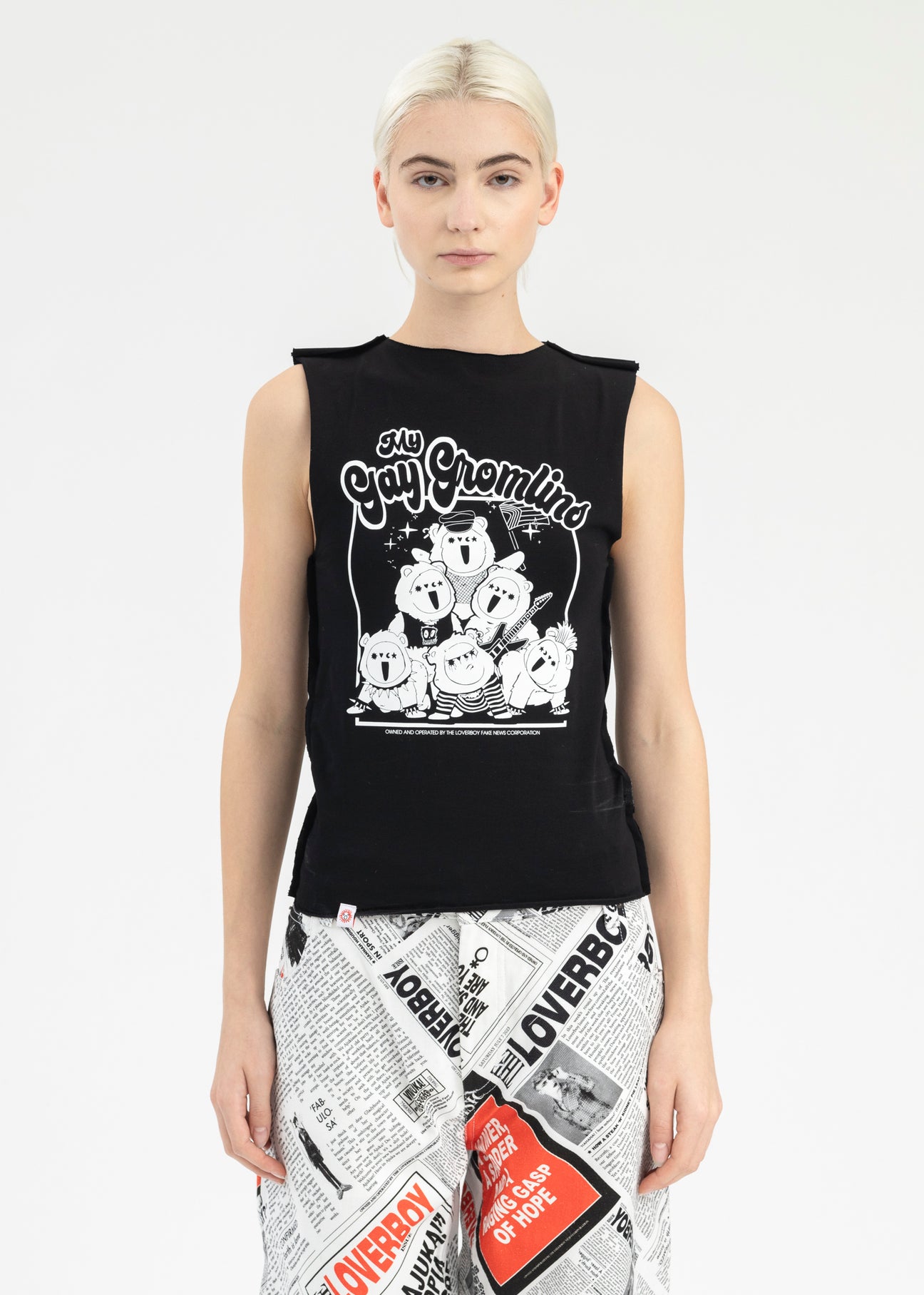 BLACK MY GAY GROMLINS TANK TOP – 017 Shop