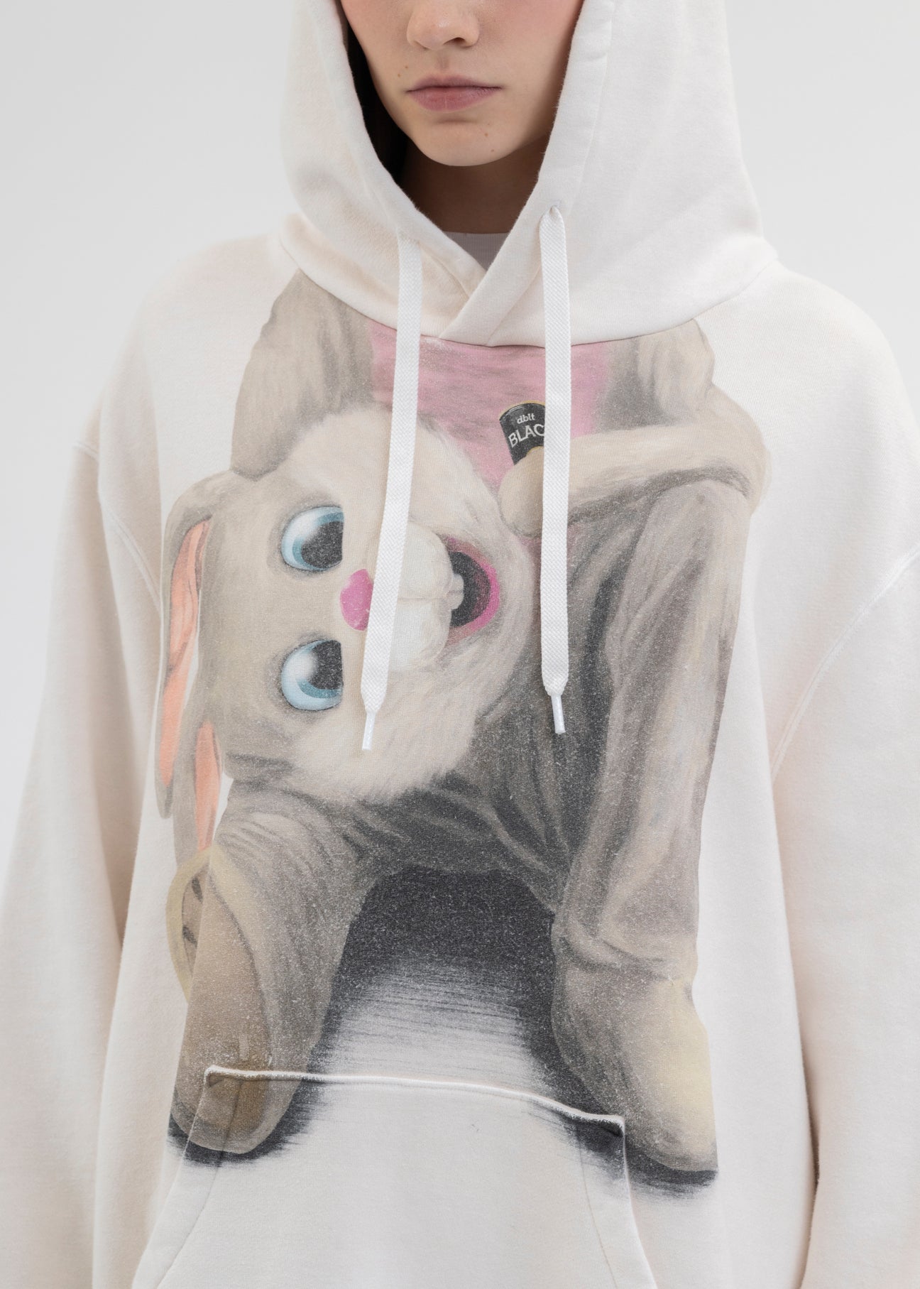 STUFFED RABBIT DURING BREAK HOODIE Rabbit RABBIT DURING T-Shirt 