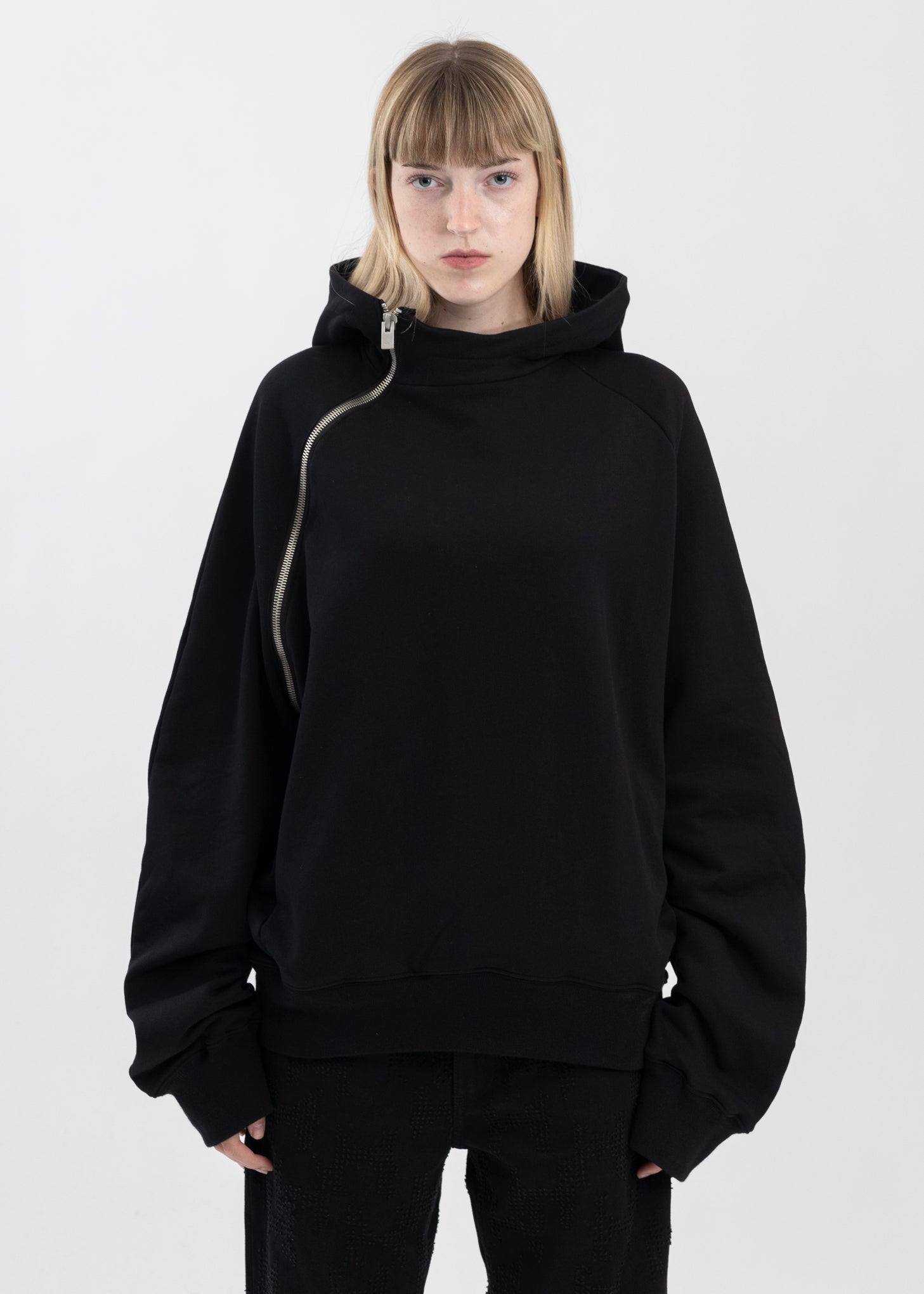 BLACK SEQUENCE ZIP HOODIE – 017 Shop