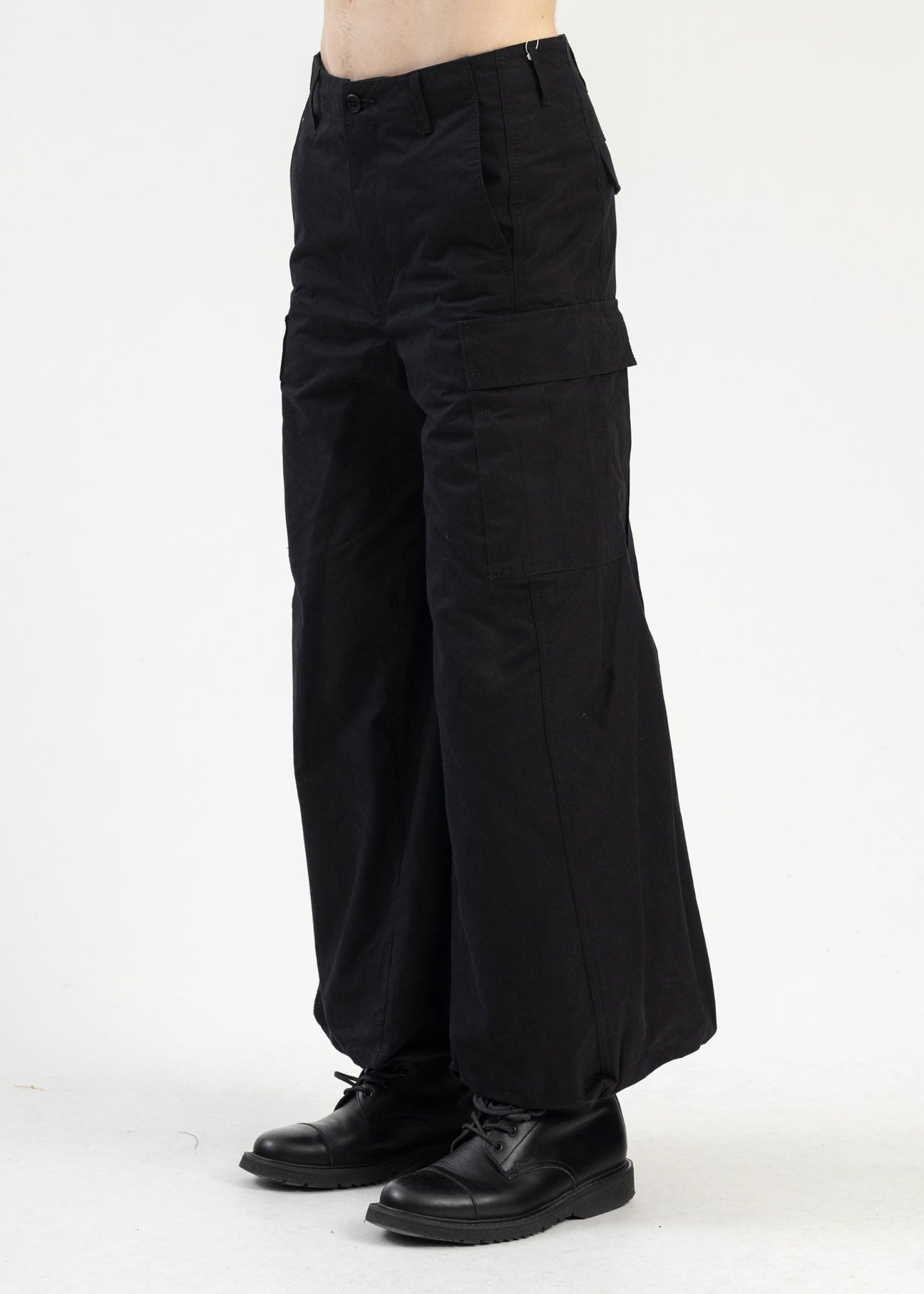 BLACK ROBOT LEGS CARGO PANTS – 017 Shop