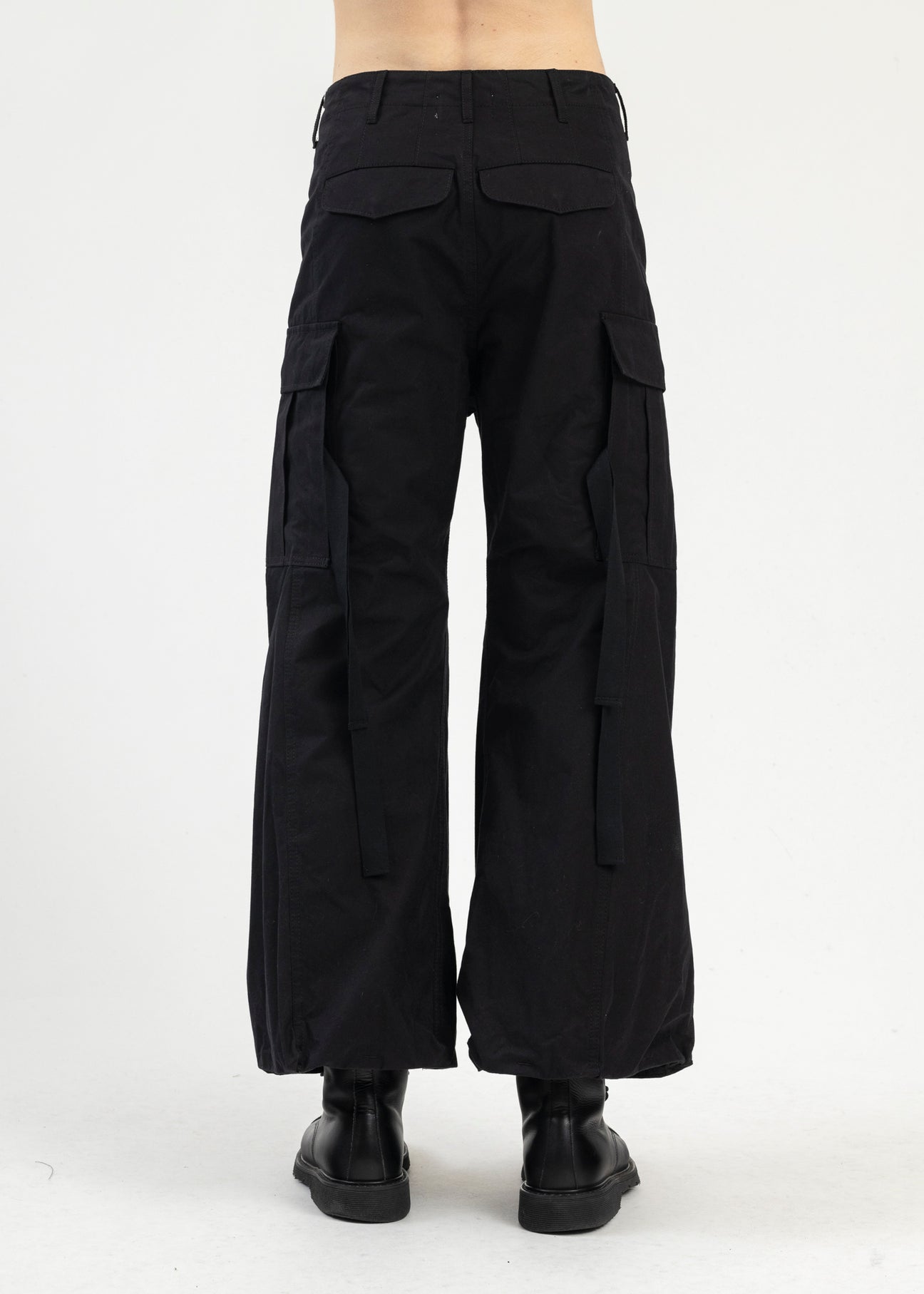 BLACK ROBOT LEGS CARGO PANTS – 017 Shop