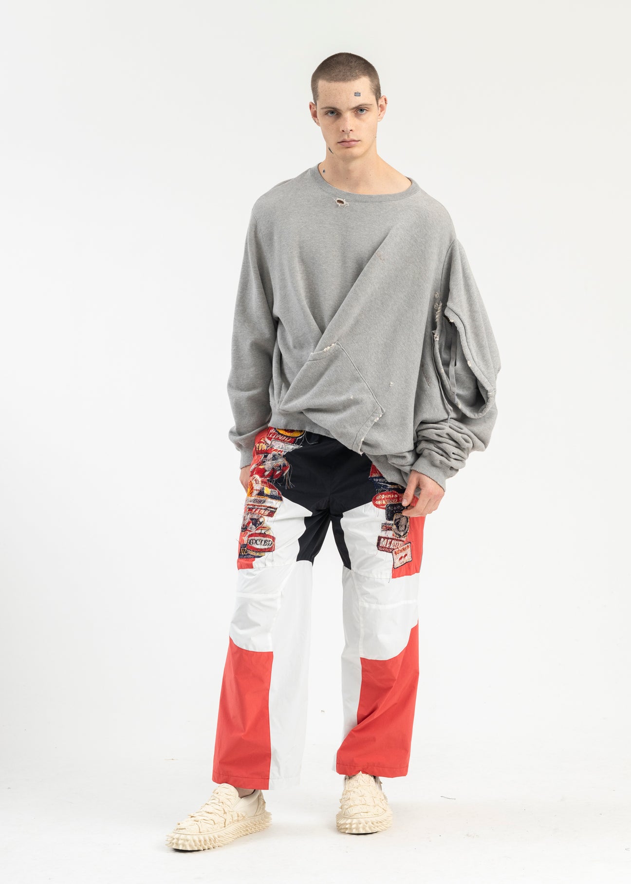 GREY AI IMAGE GENERATION MISTAKE HOODIE – 017 Shop