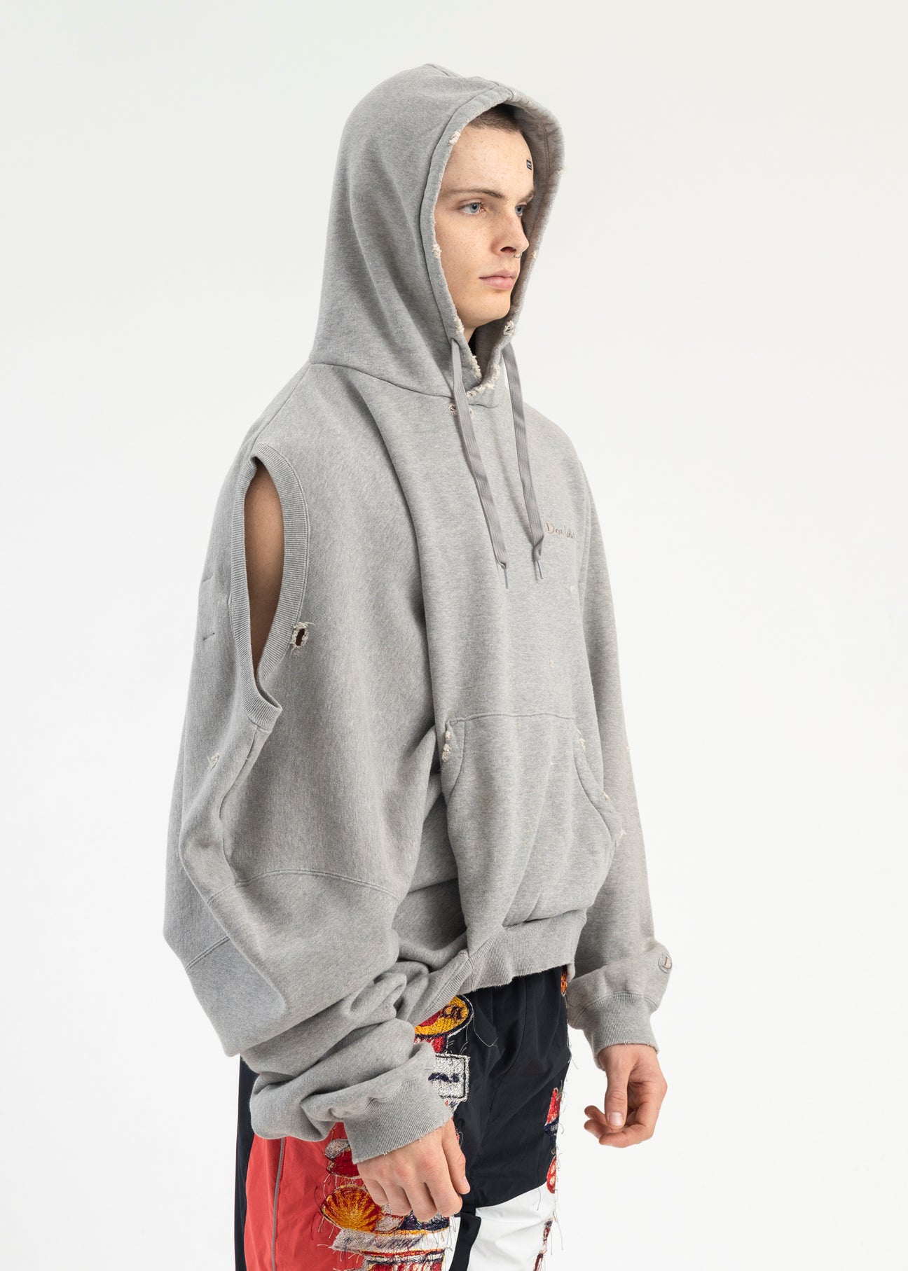 GREY AI IMAGE GENERATION MISTAKE HOODIE – 017 Shop