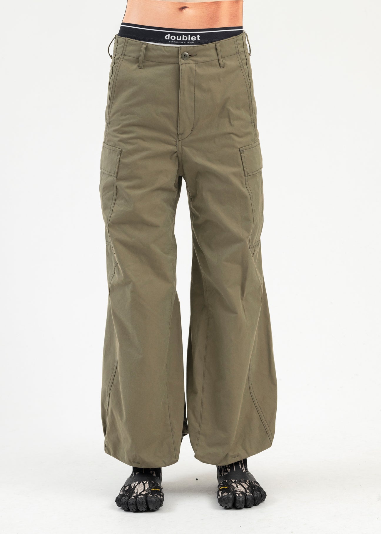 KHAKI ROBOT LEGS CARGO PANTS – 017 Shop