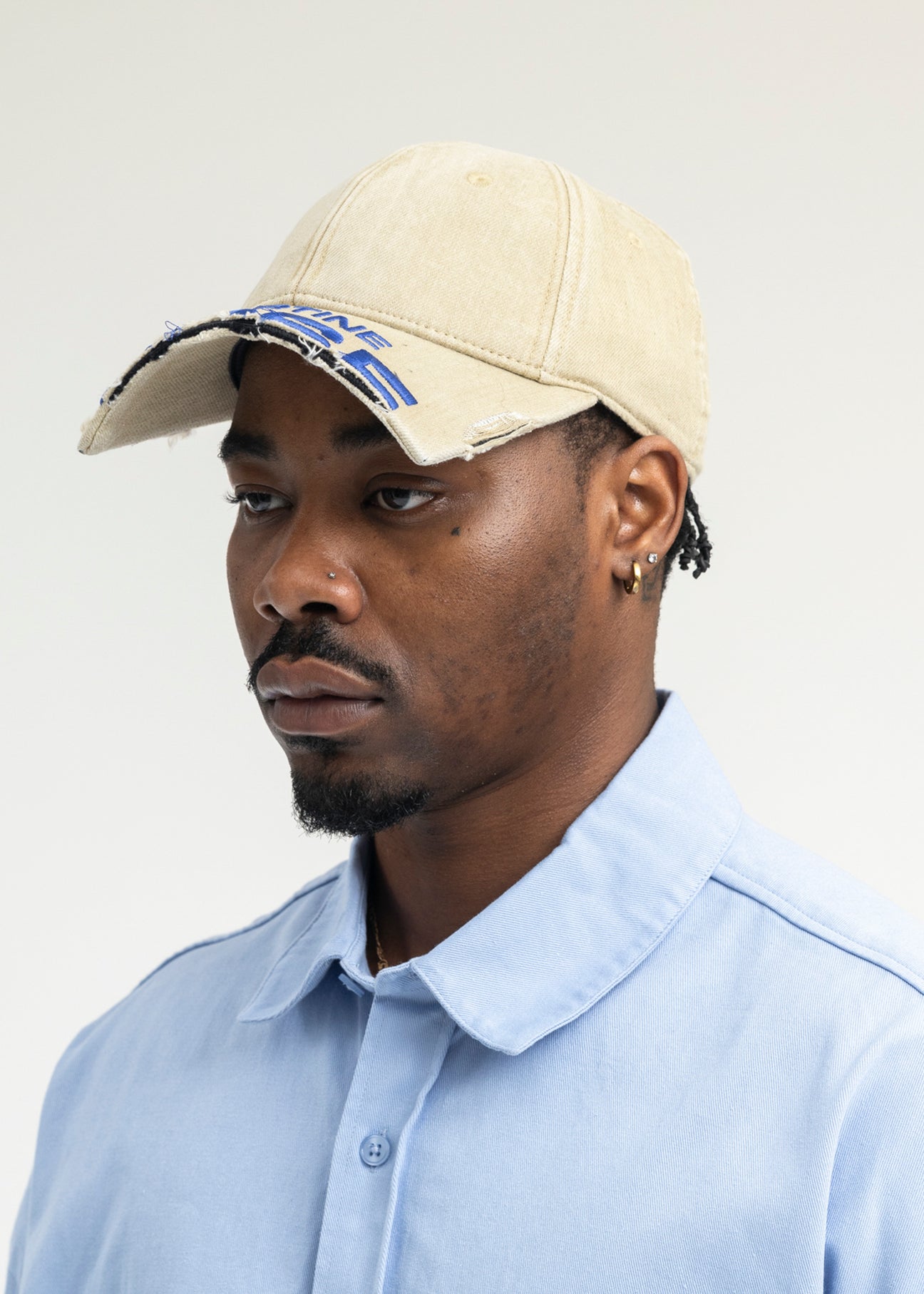 Cream baseball cap online