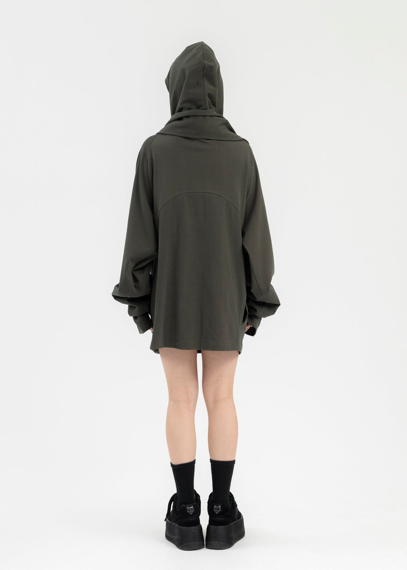 017womenHyeinSeoKHAKISCARFHOOD