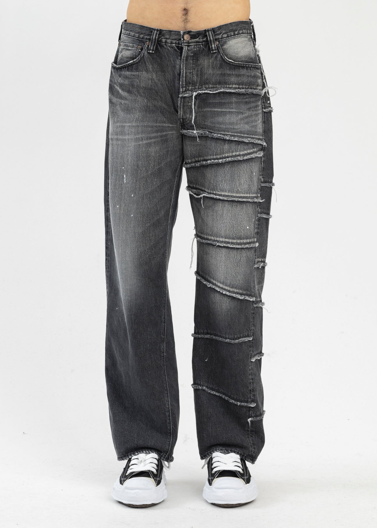 Black FULLCOUNTxKAMIYA Denim Pants – 017 Shop